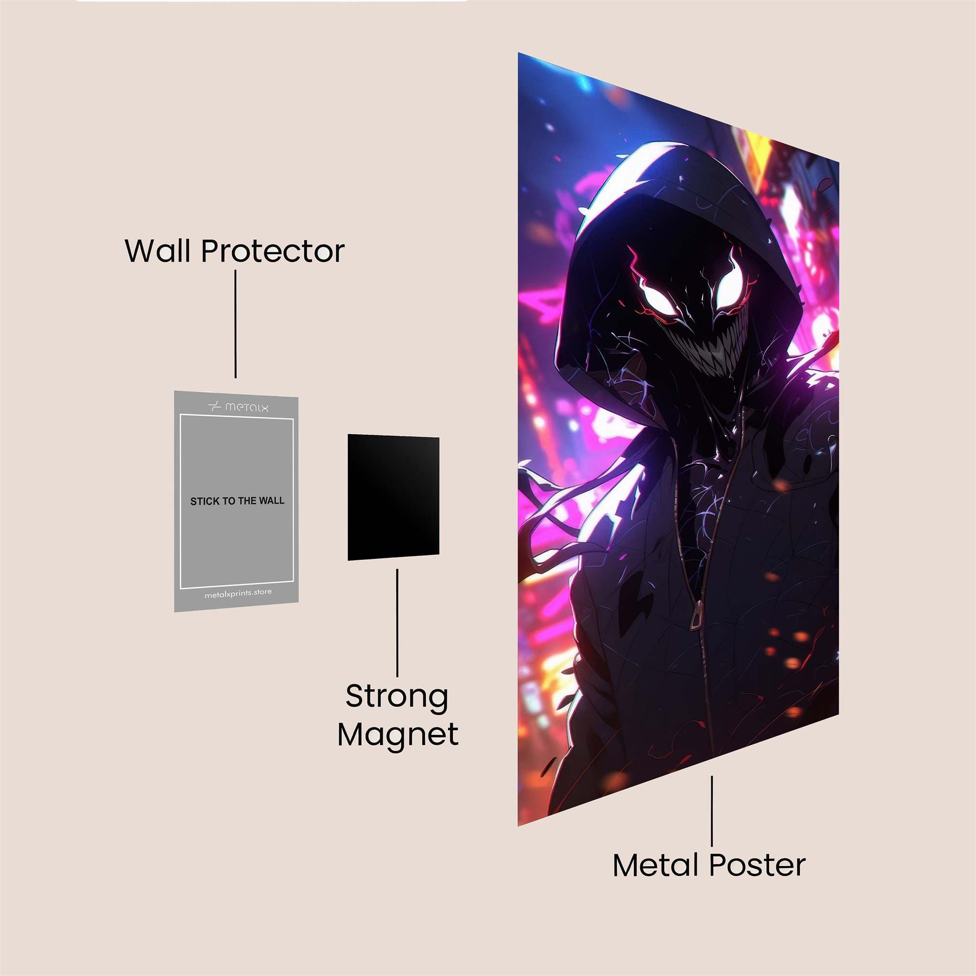 Venom Vortex Safe Wall Magnetic / M