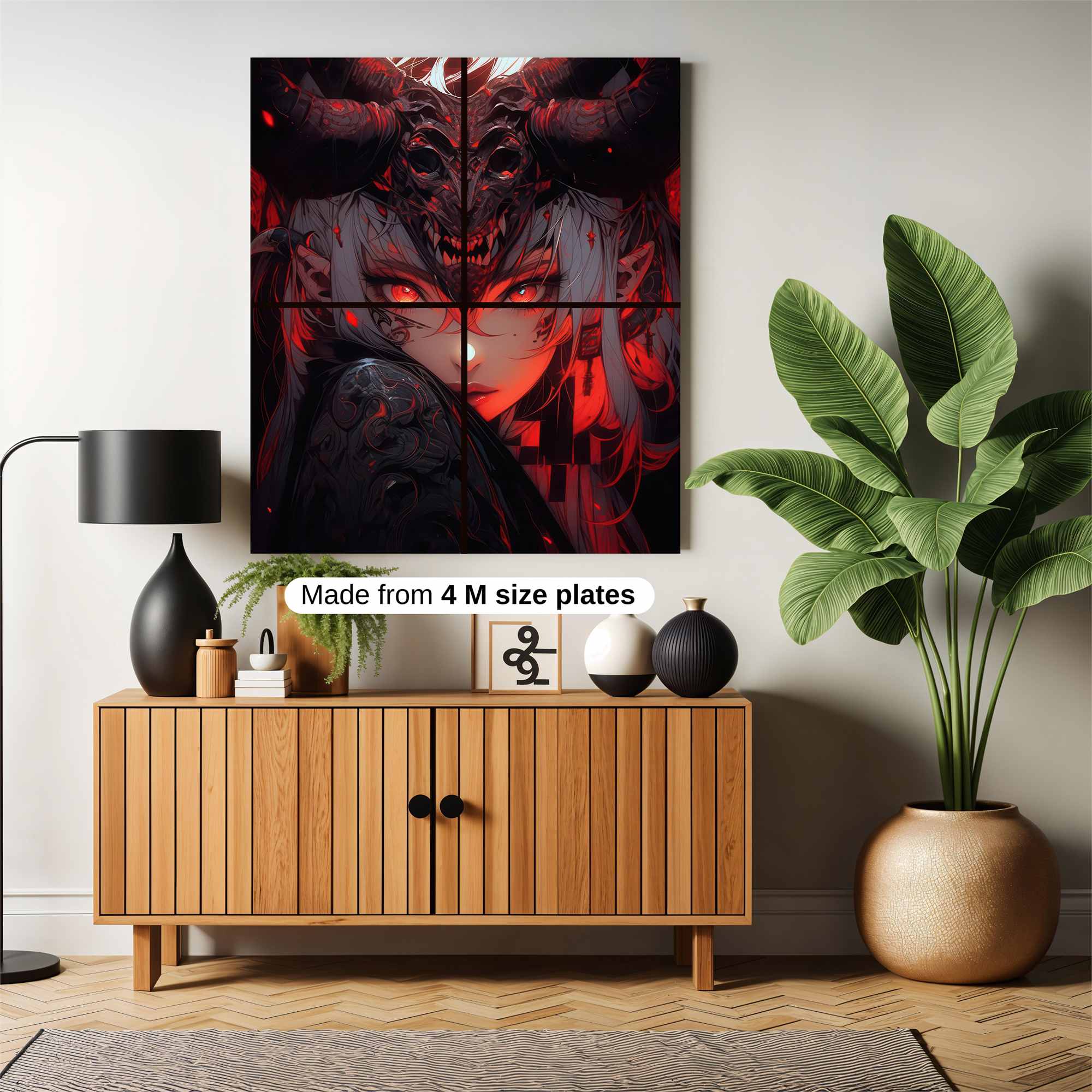 DemonQueen Safe Wall Magnetic / M