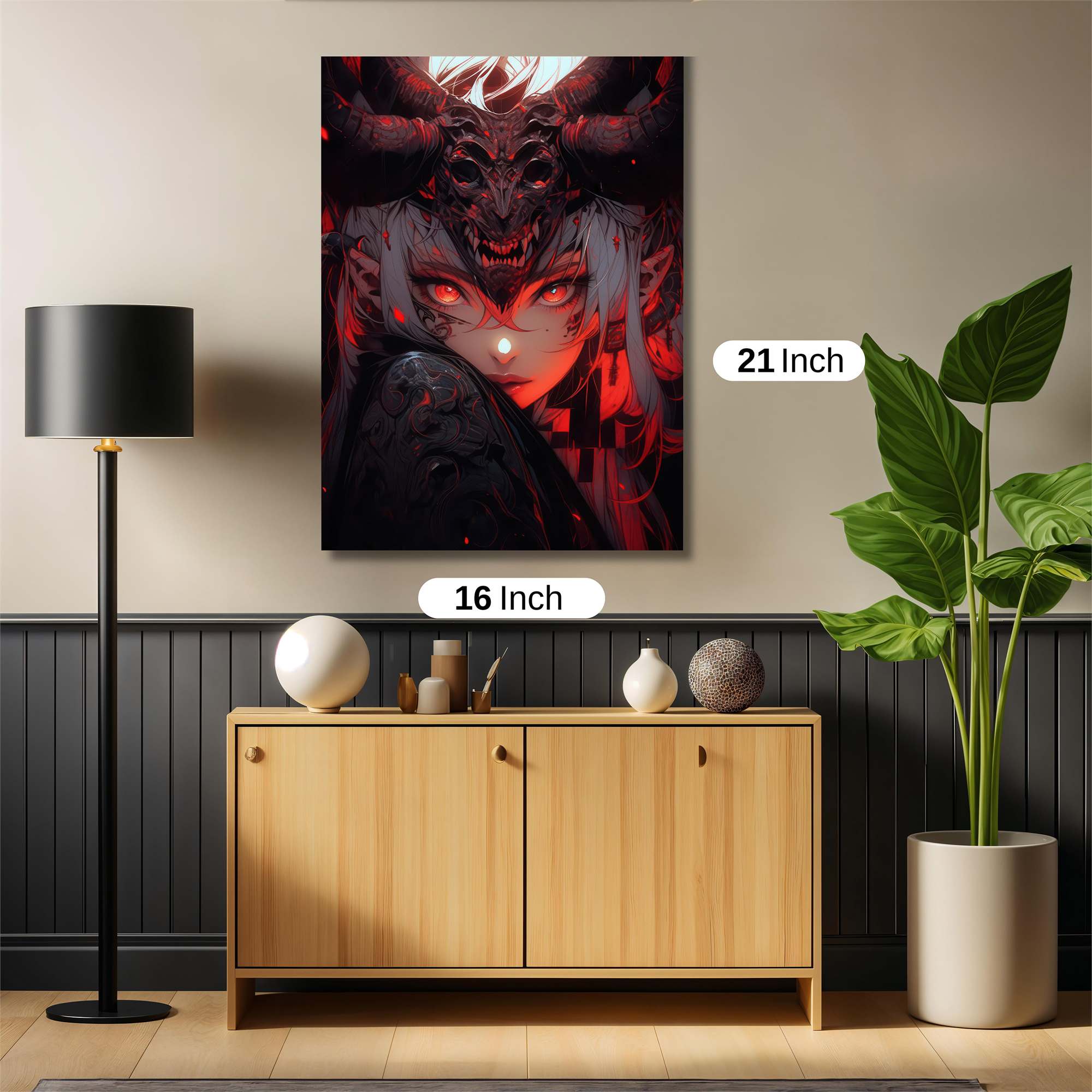 DemonQueen Safe Wall Magnetic / M