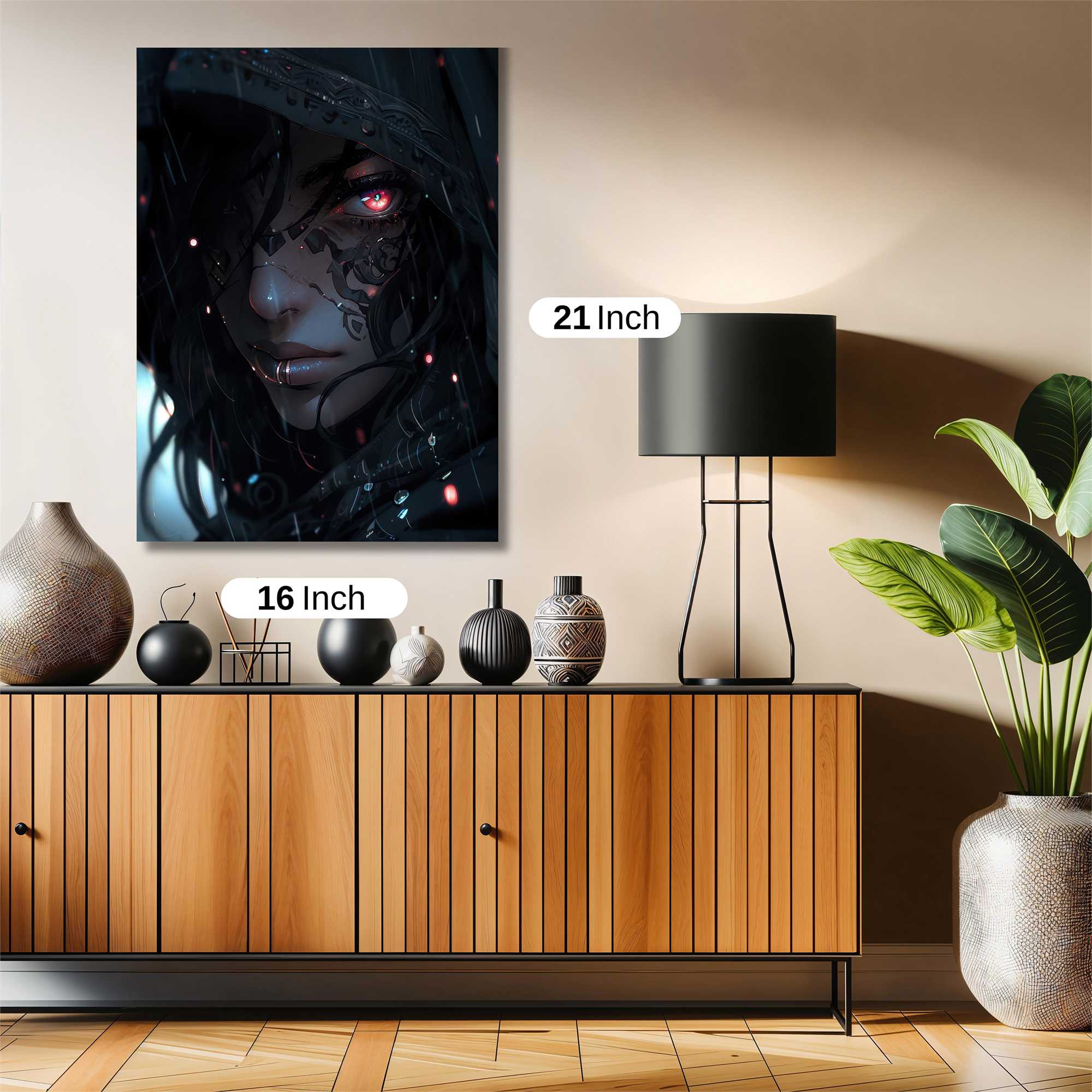 Mystic Gaze Safe Wall Magnetic / M