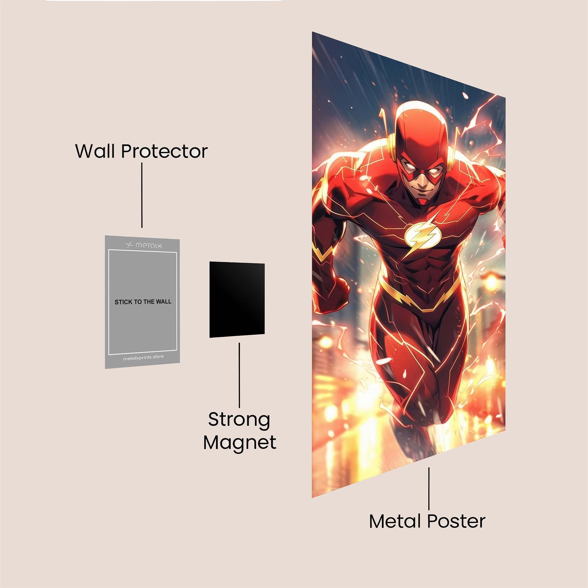 Flash Frenzy Safe Wall Magnetic / M