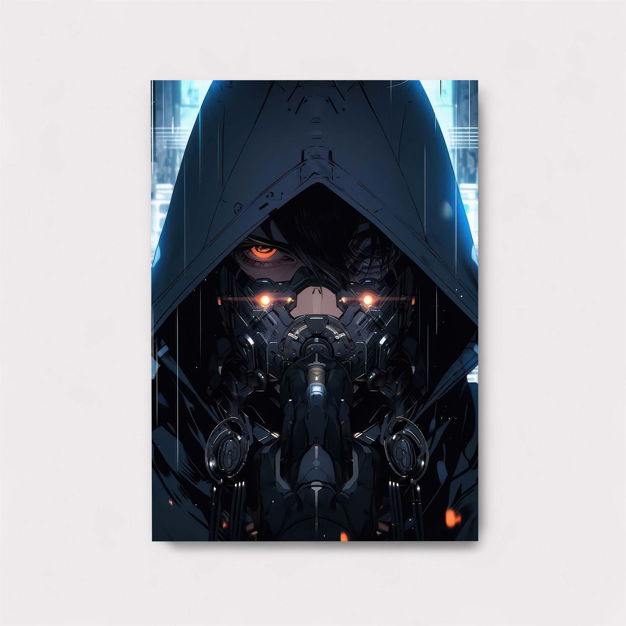 Cyberpunk Sentinel Safe Wall Magnetic / M