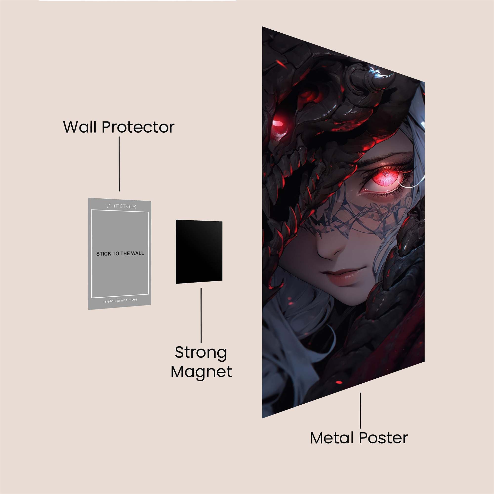 Dragon Whispers Safe Wall Magnetic / M