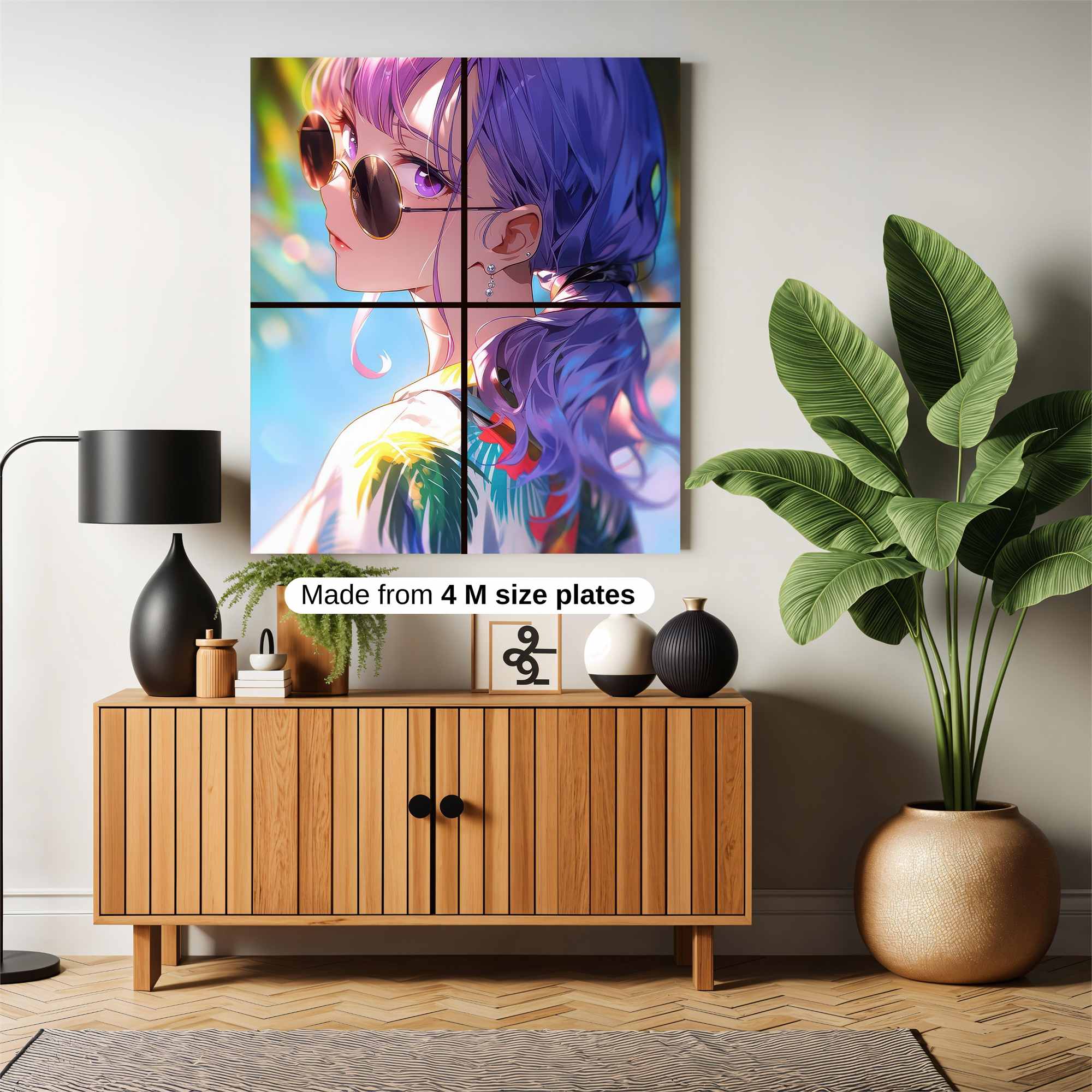 VioletVogue Safe Wall Magnetic / M