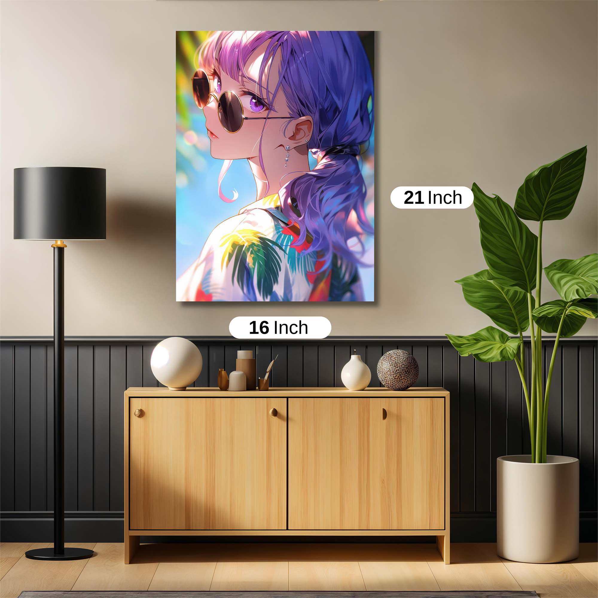 VioletVogue Safe Wall Magnetic / M