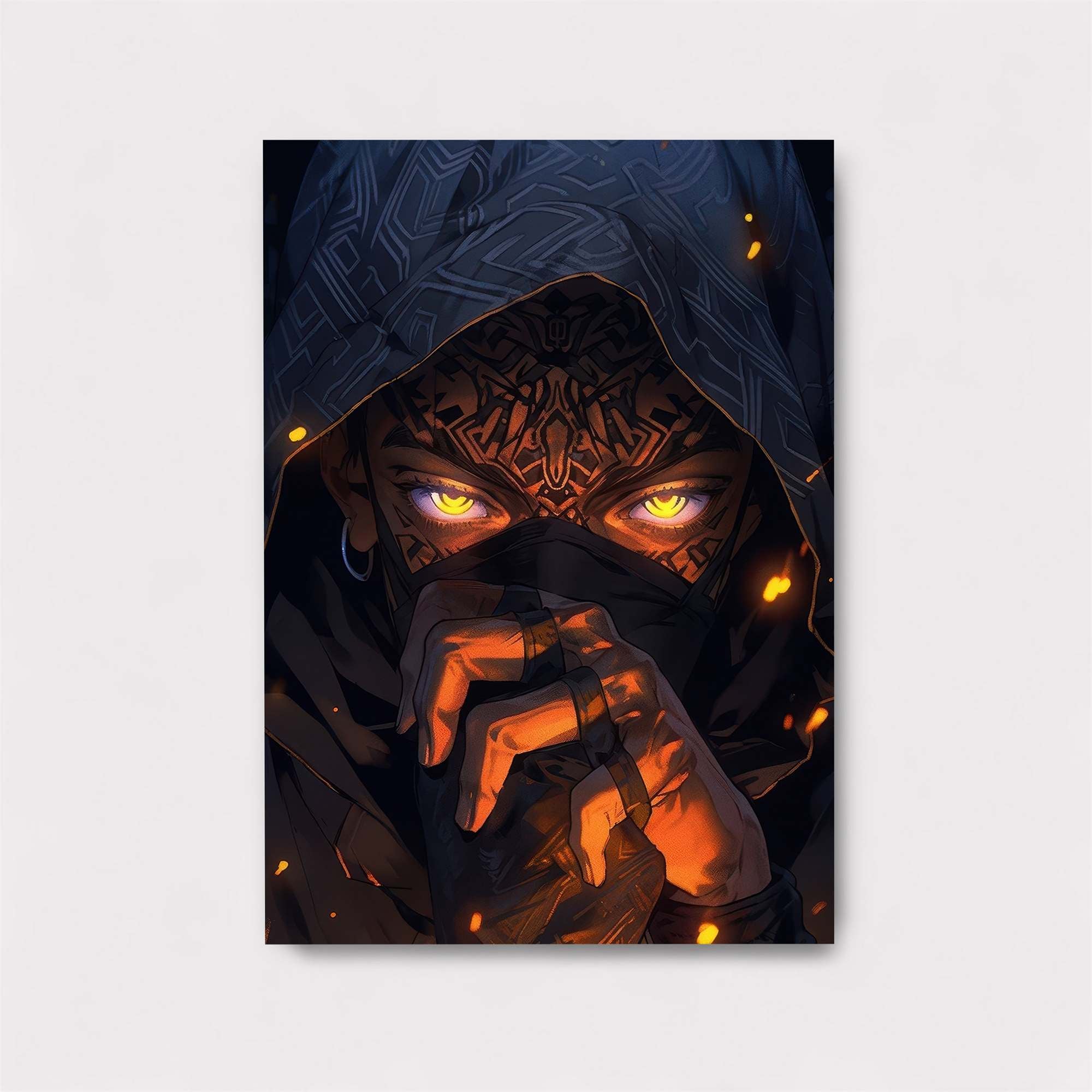 Glowing Enigma Safe Wall Magnetic / M