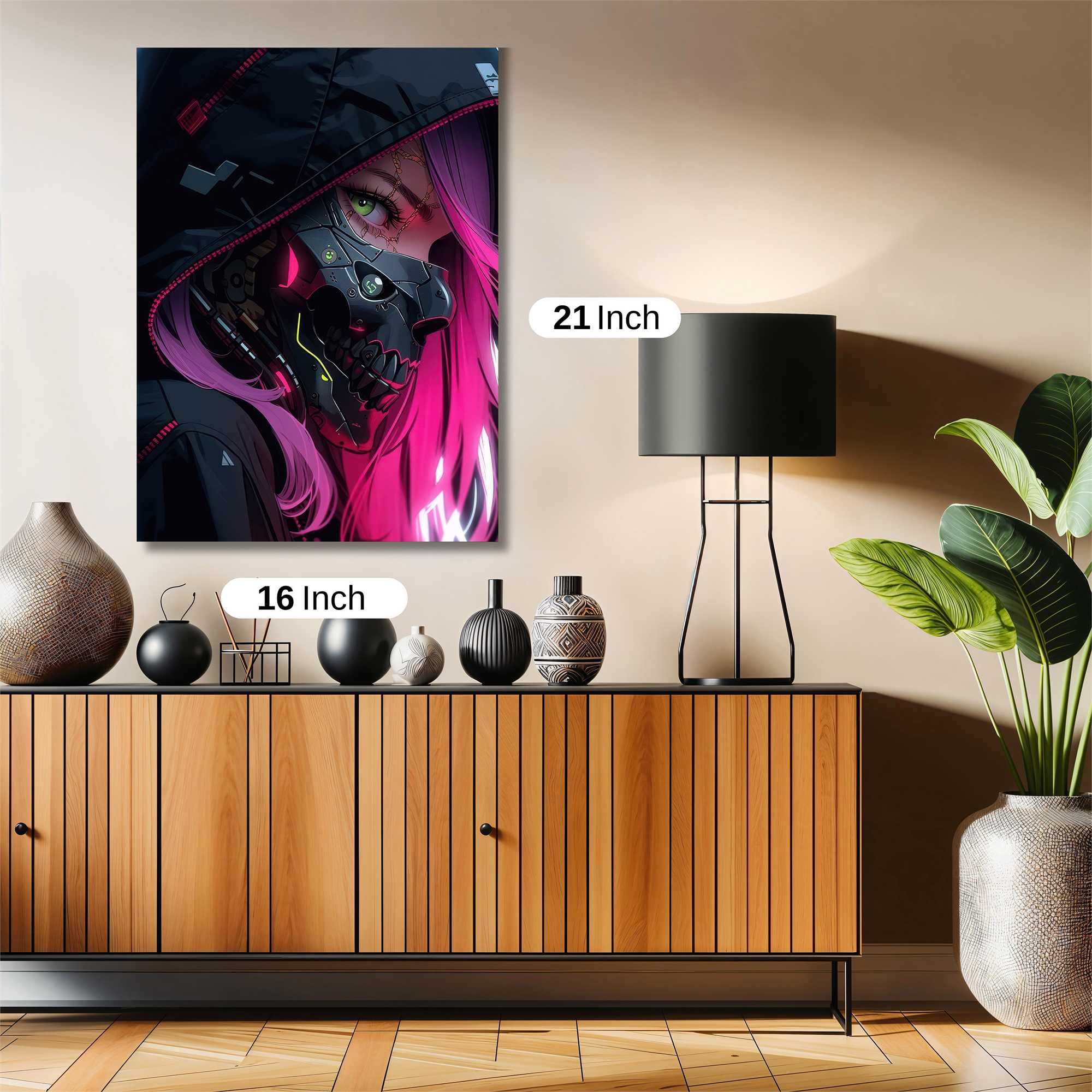 Cyber Enigma Safe Wall Magnetic / M