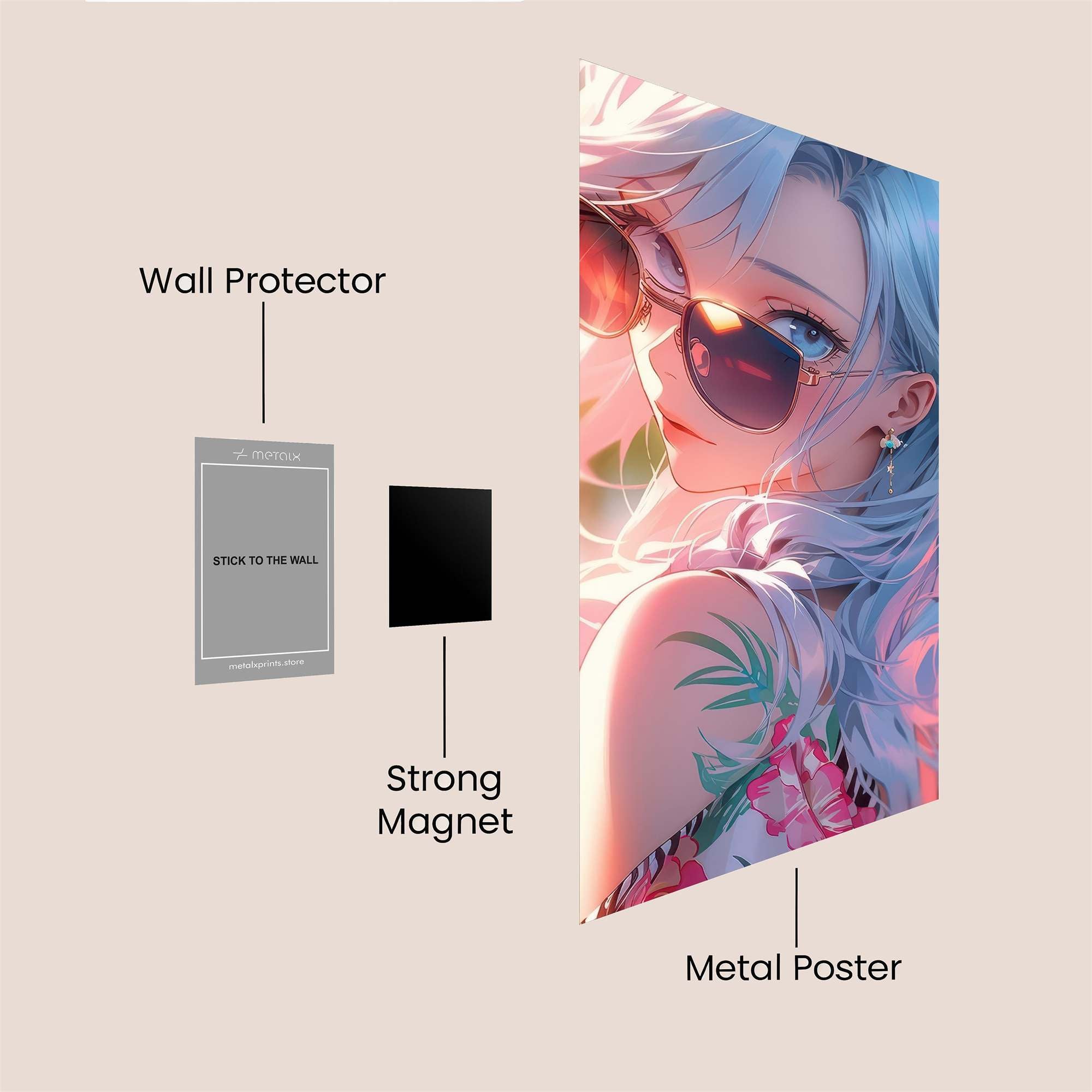 Aqua Serenity Safe Wall Magnetic / M