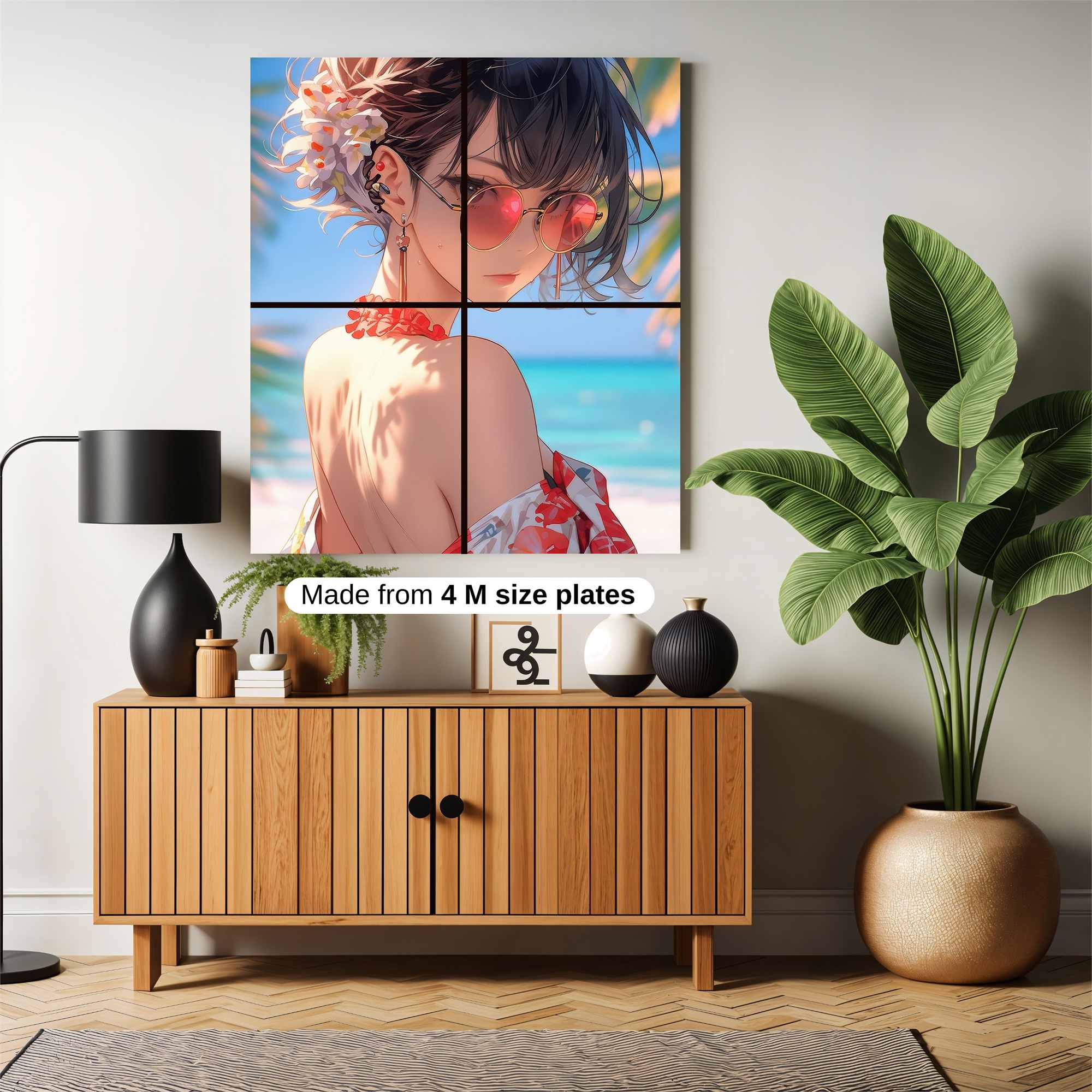 Beach Bliss Safe Wall Magnetic / M