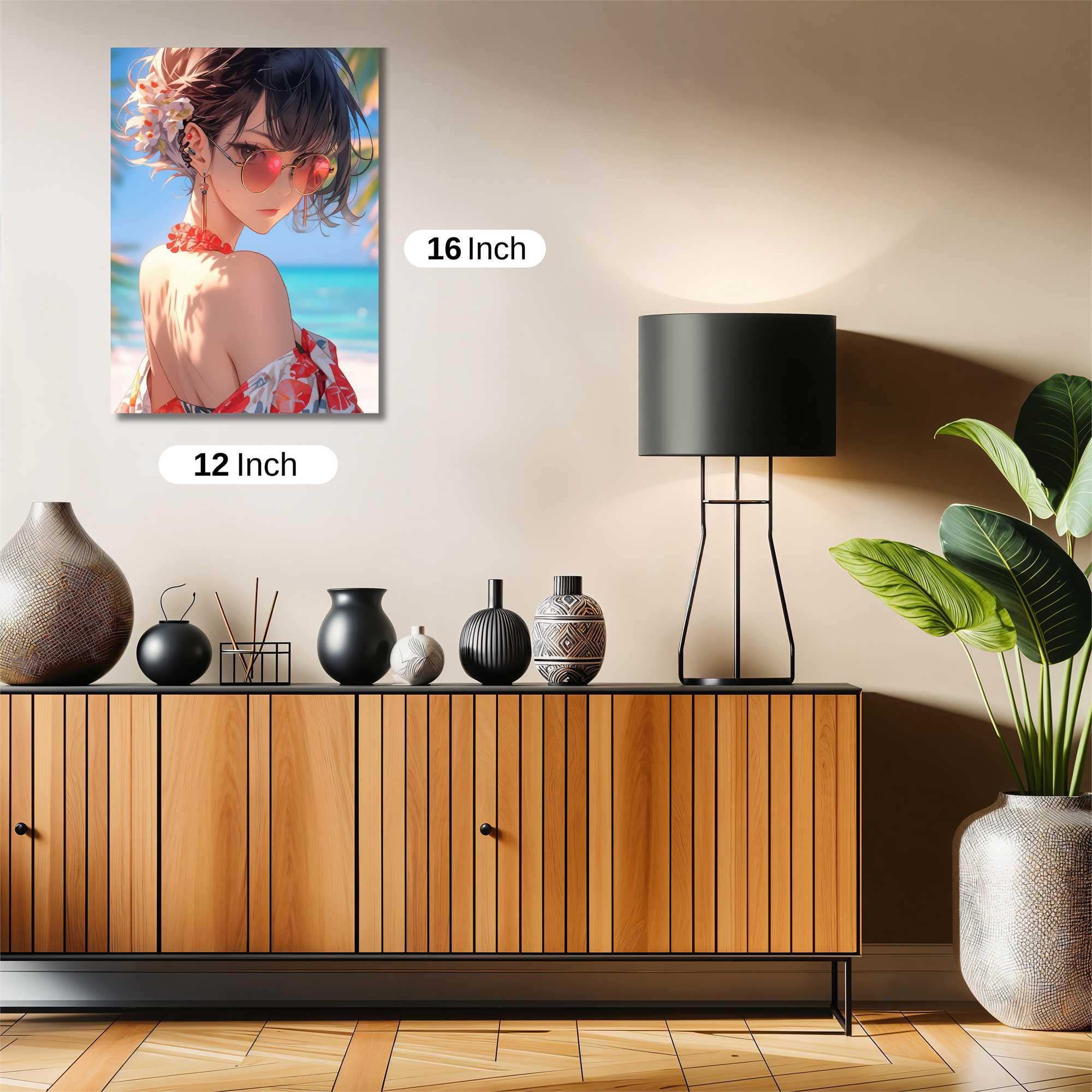 Beach Bliss Safe Wall Magnetic / M