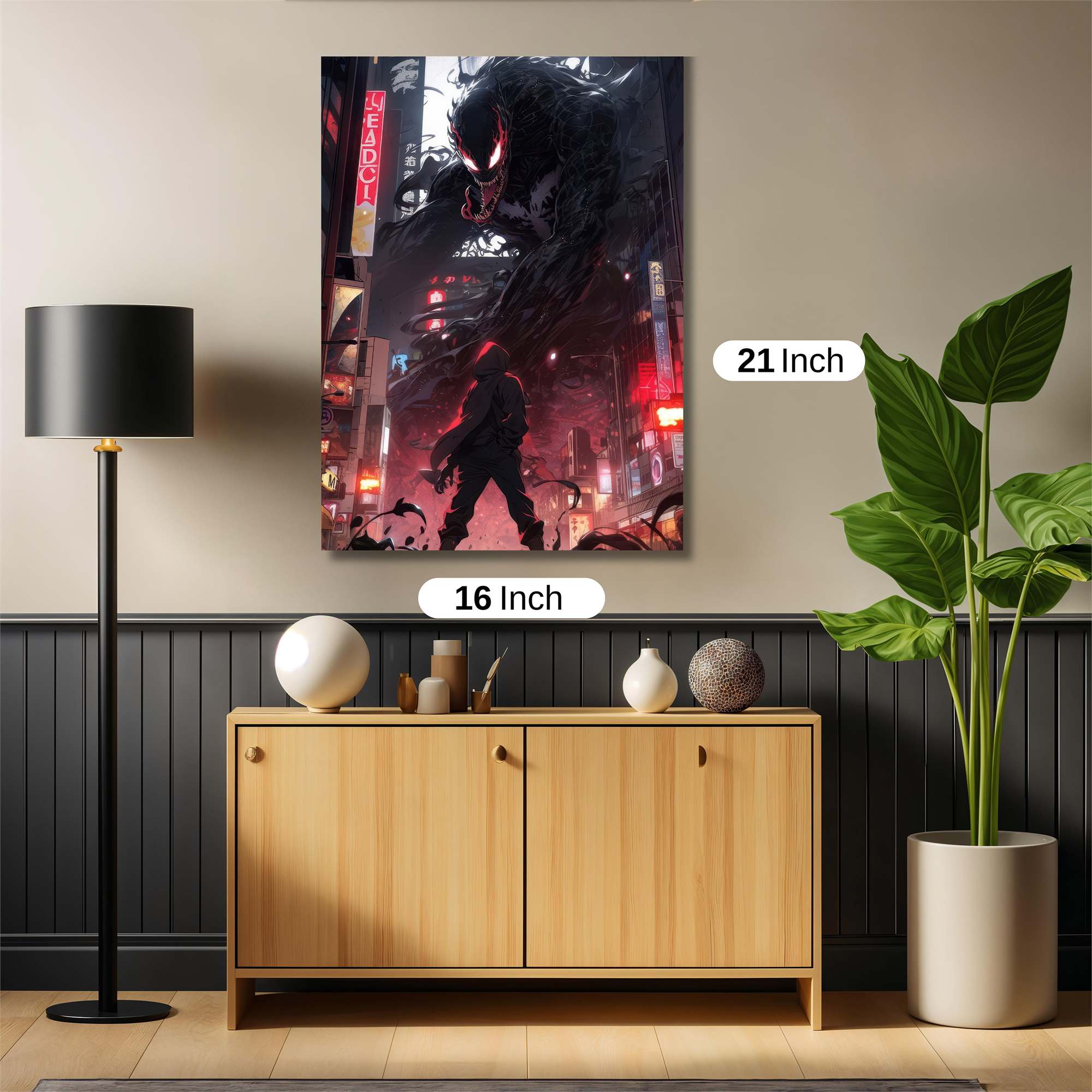 Venom Unleashed Safe Wall Magnetic / M