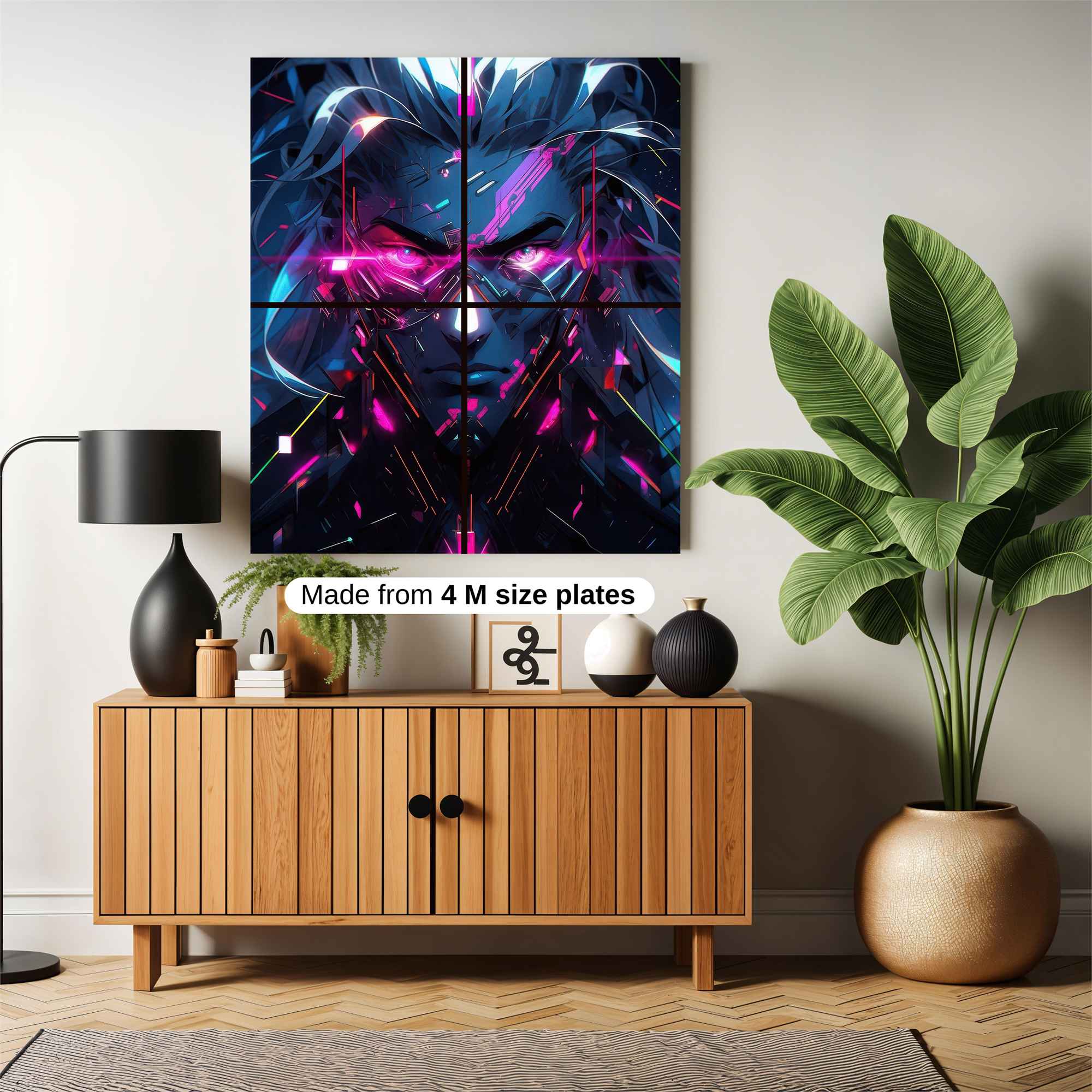 Cyber Pulse Safe Wall Magnetic / M