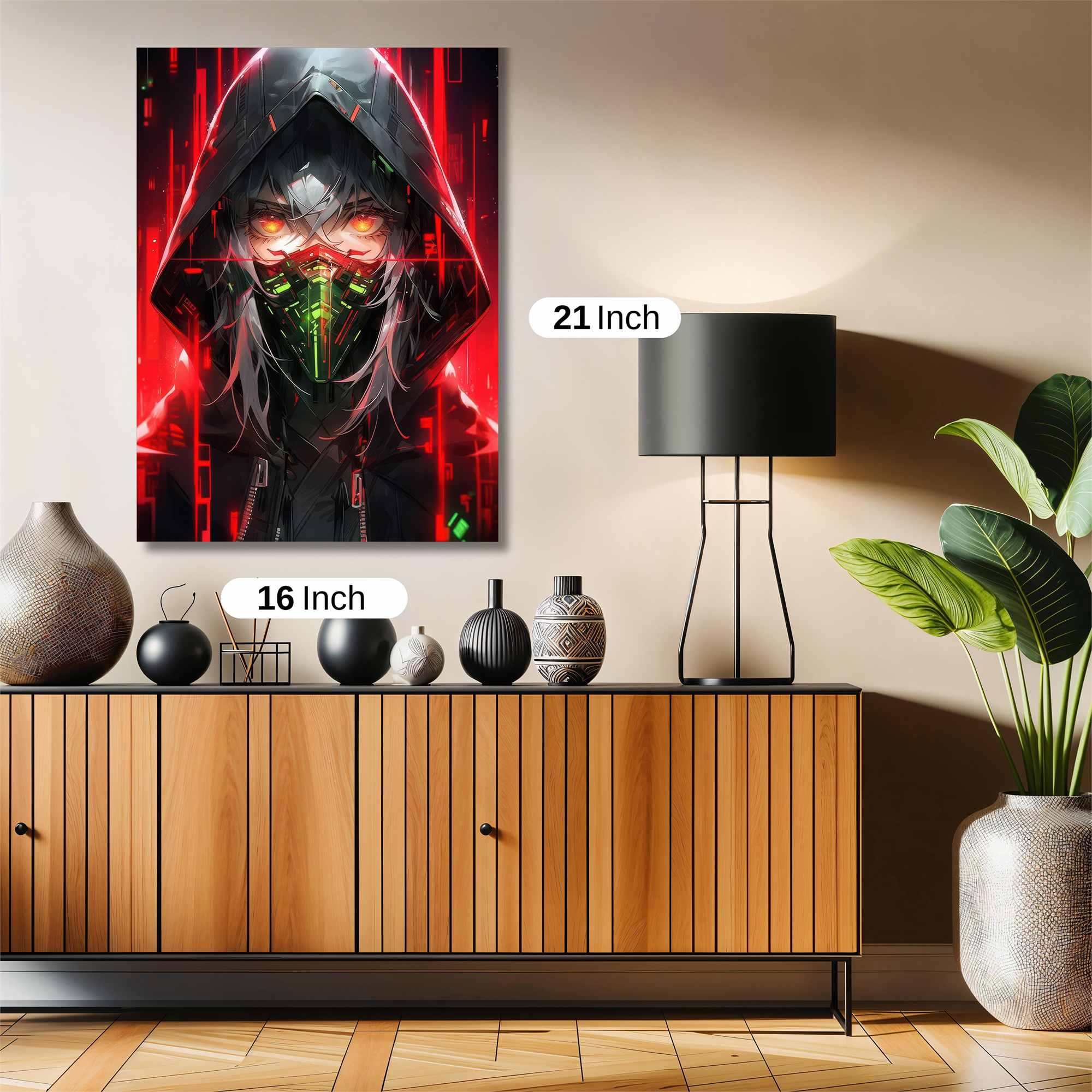 Cyber Menace Safe Wall Magnetic / M