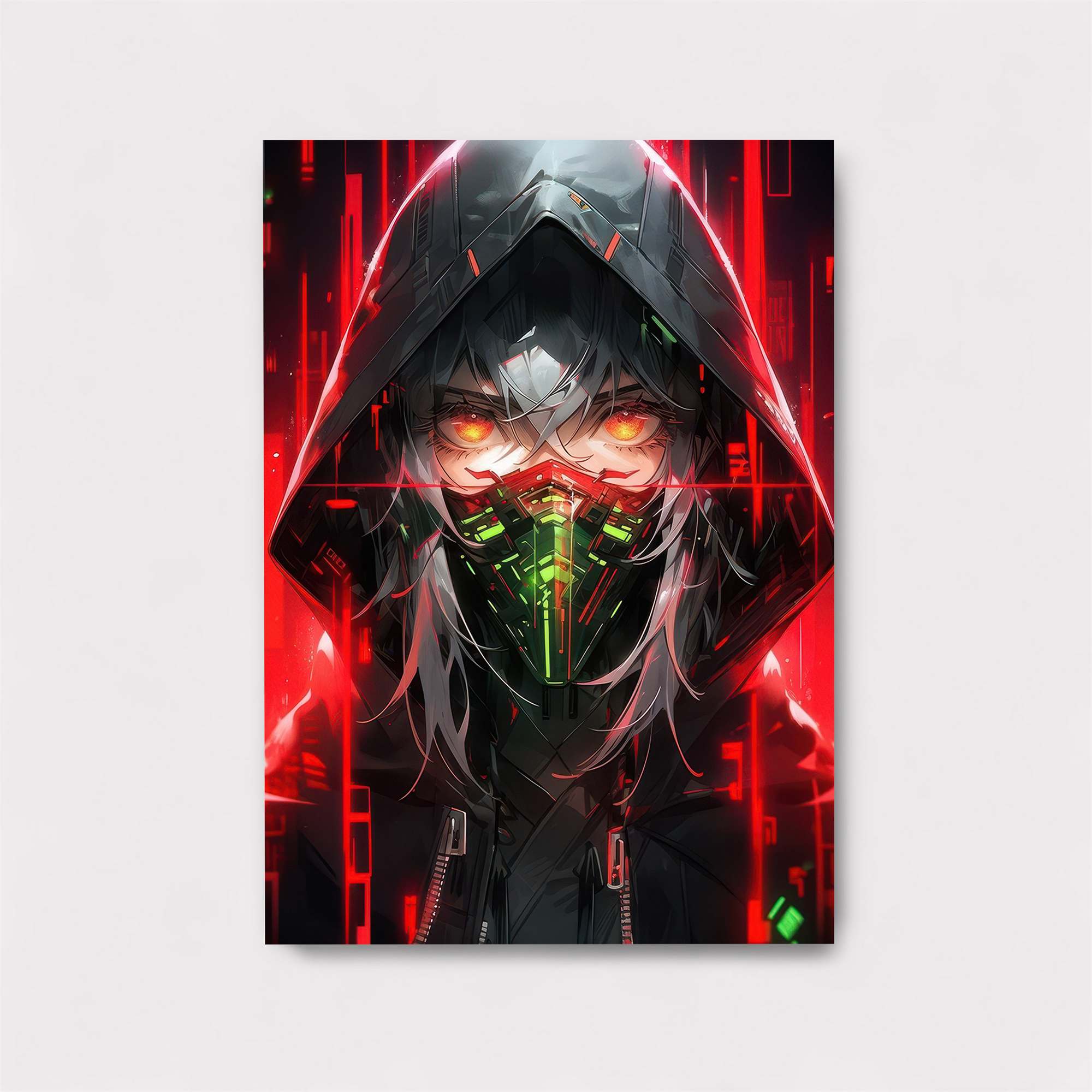 Cyber Menace Safe Wall Magnetic / M