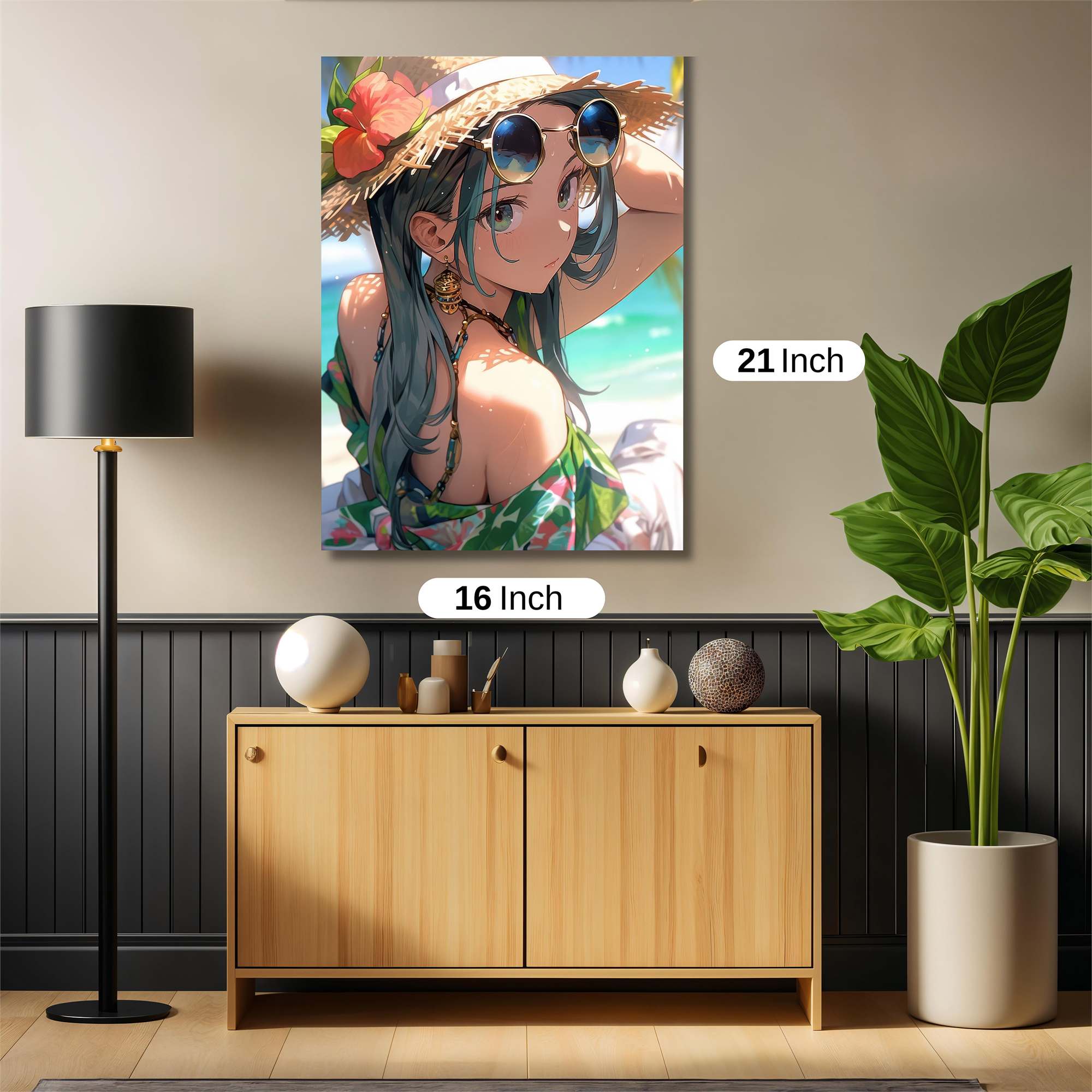 Beach Bliss Safe Wall Magnetic / M