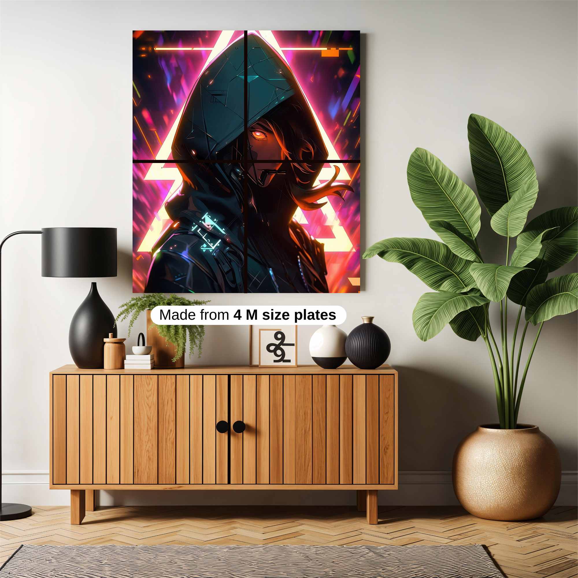 Neon Enigma Safe Wall Magnetic / M