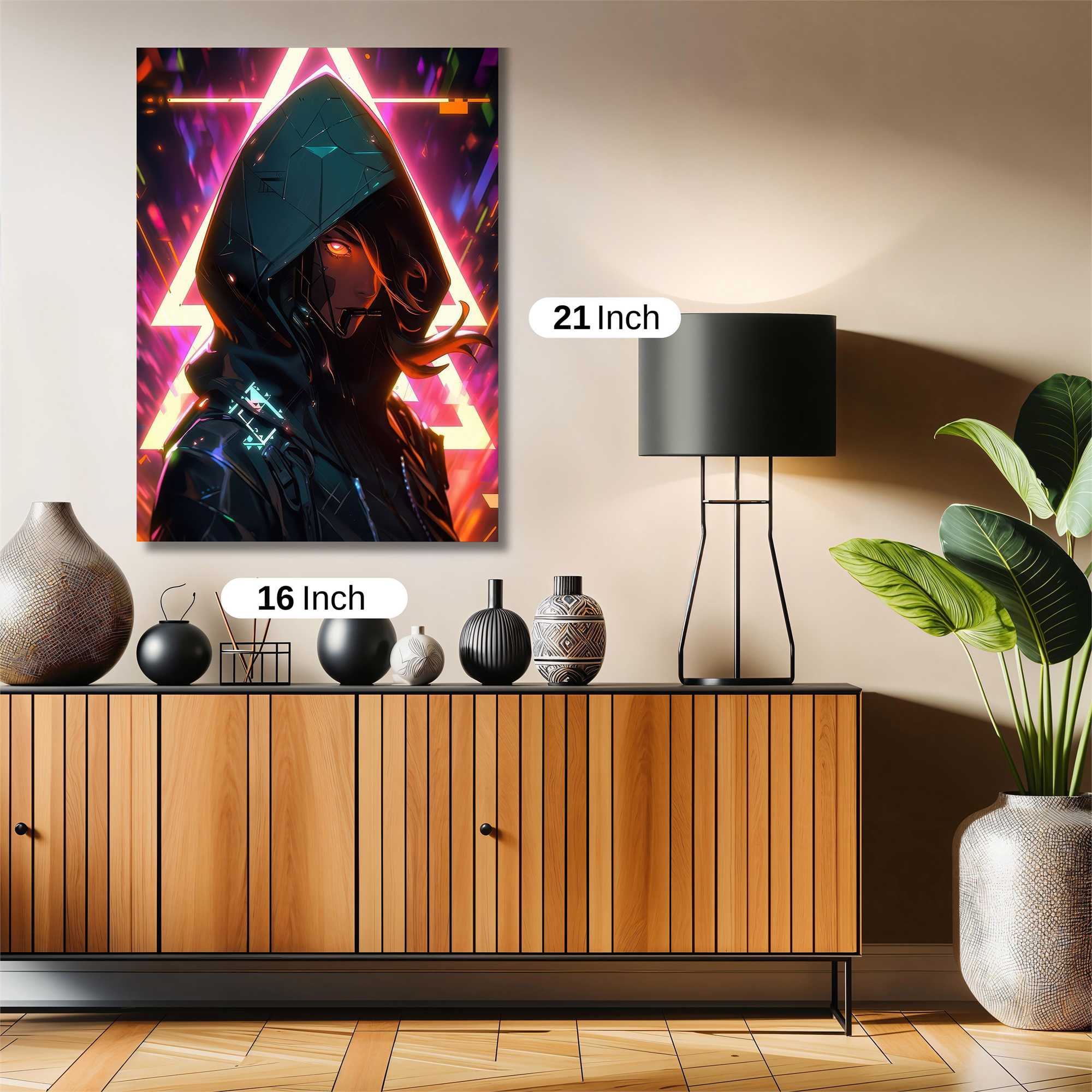 Neon Enigma Safe Wall Magnetic / M