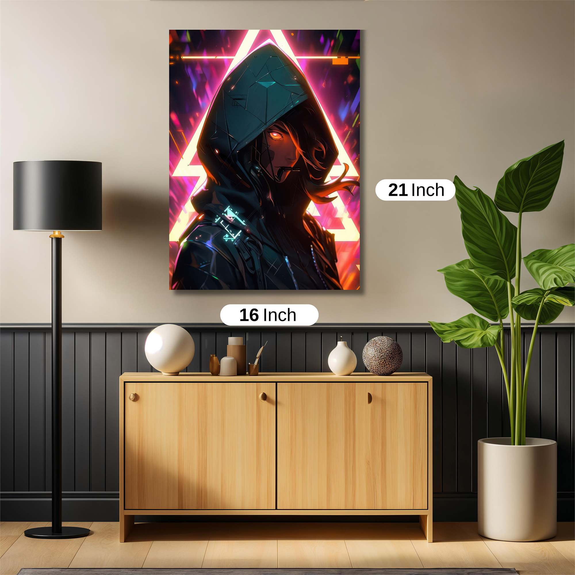 Neon Enigma Safe Wall Magnetic / M