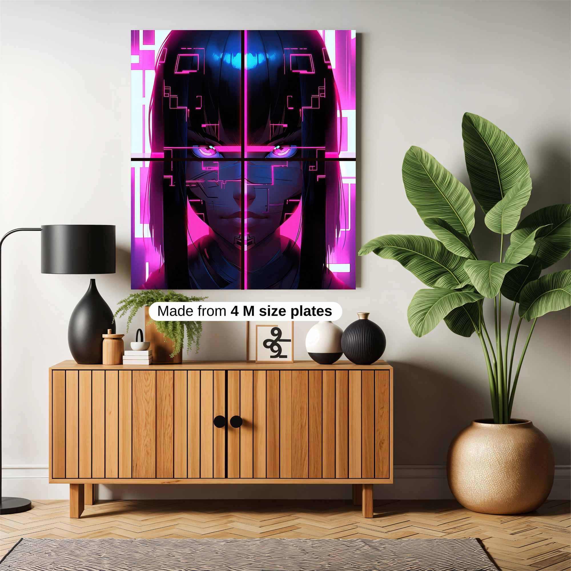 Cyber Enigma Safe Wall Magnetic / M