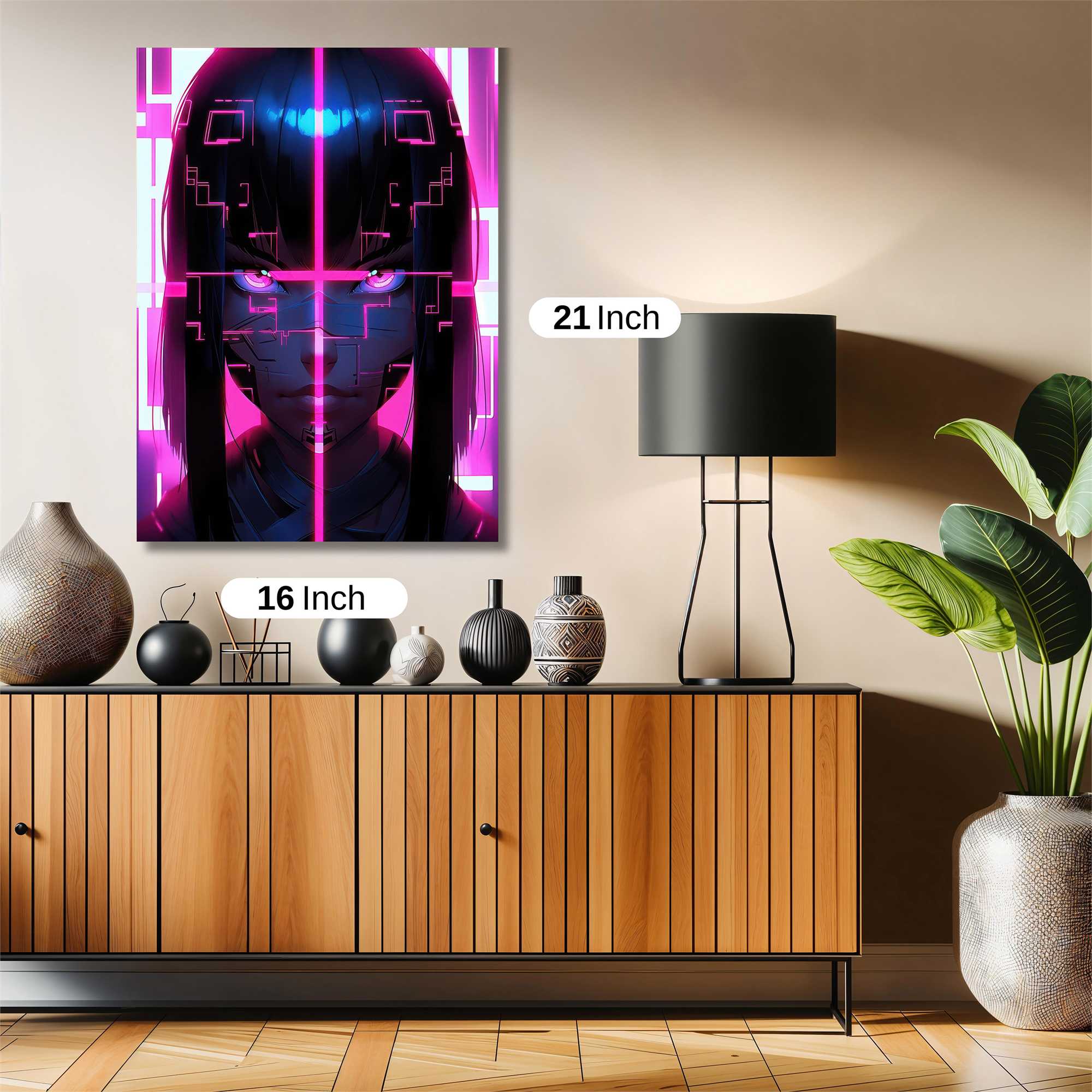 Cyber Enigma Safe Wall Magnetic / M