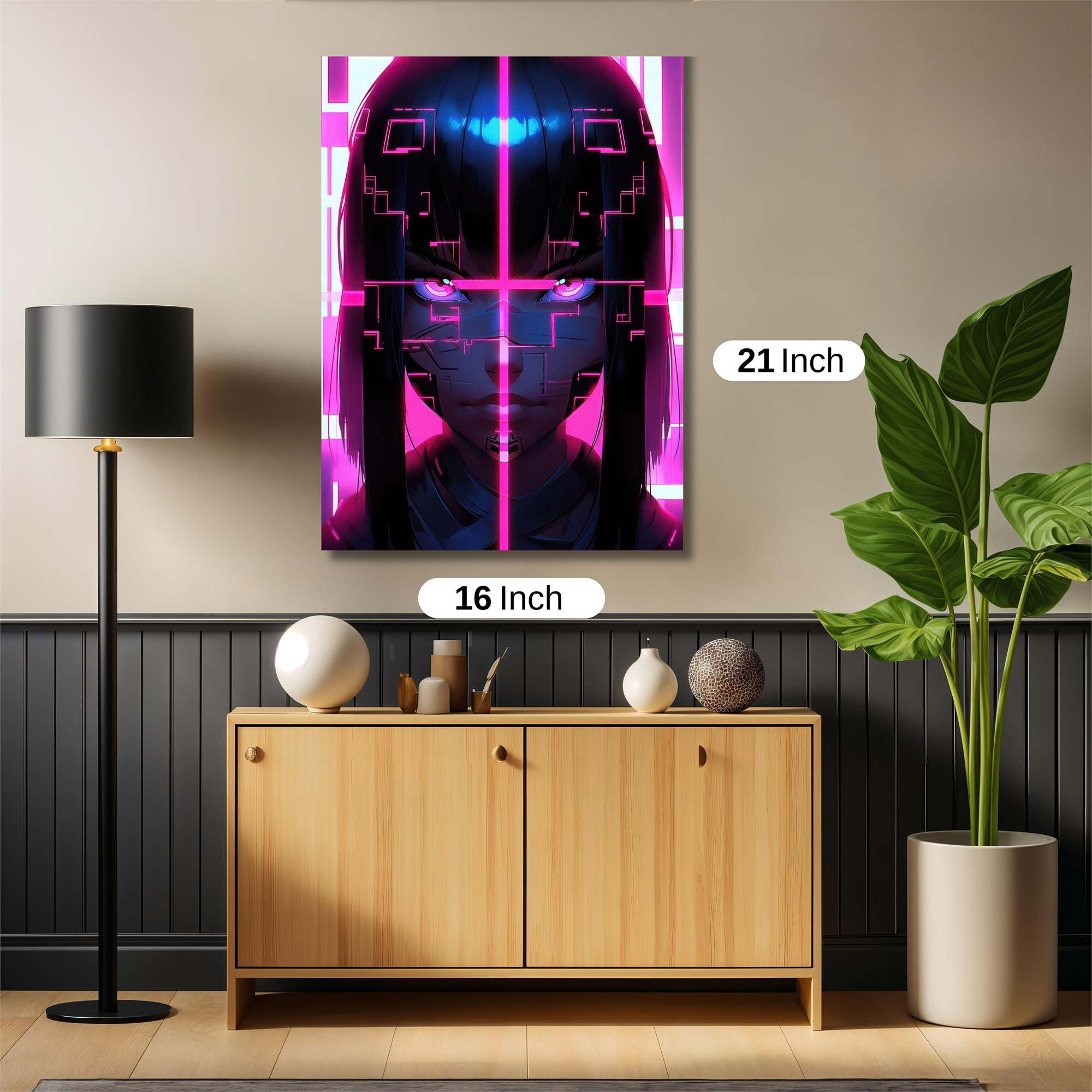 Cyber Enigma Safe Wall Magnetic / M