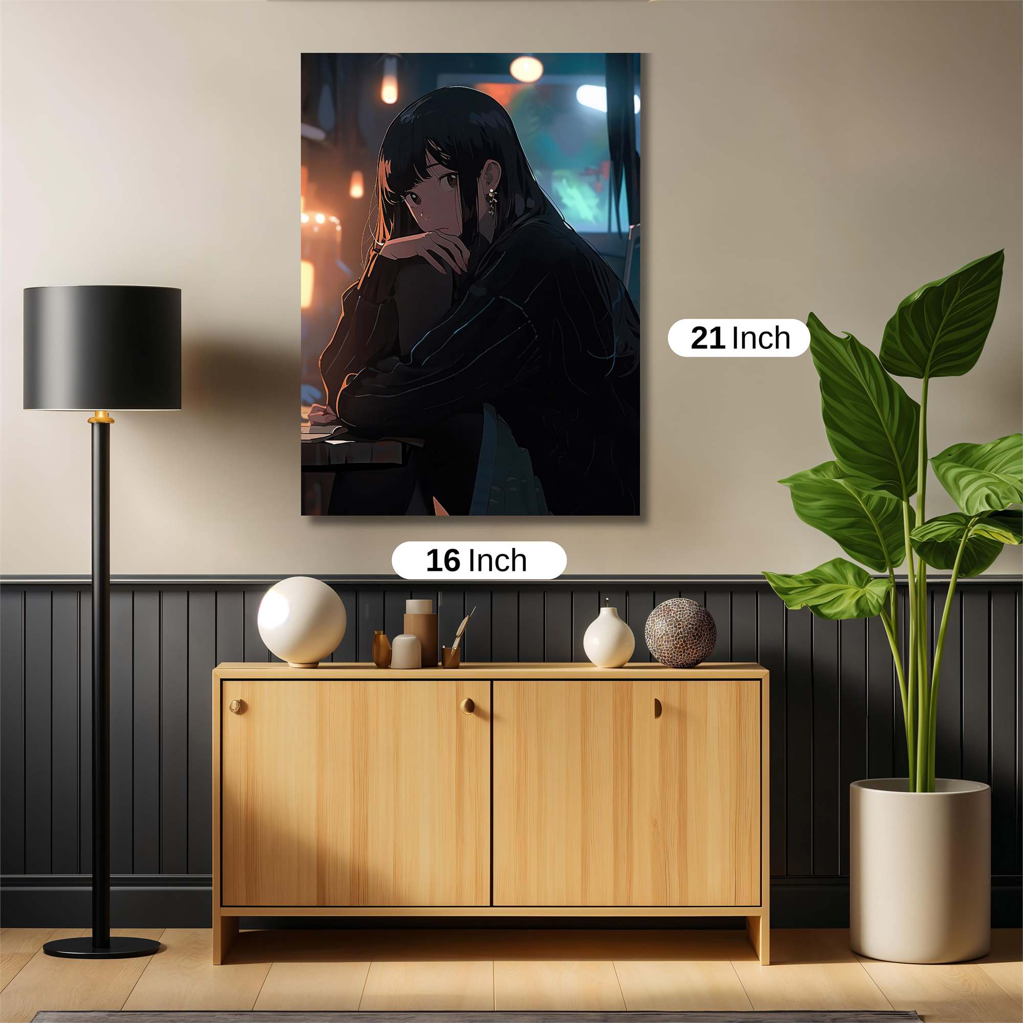 Neon Melancholy Safe Wall Magnetic / M