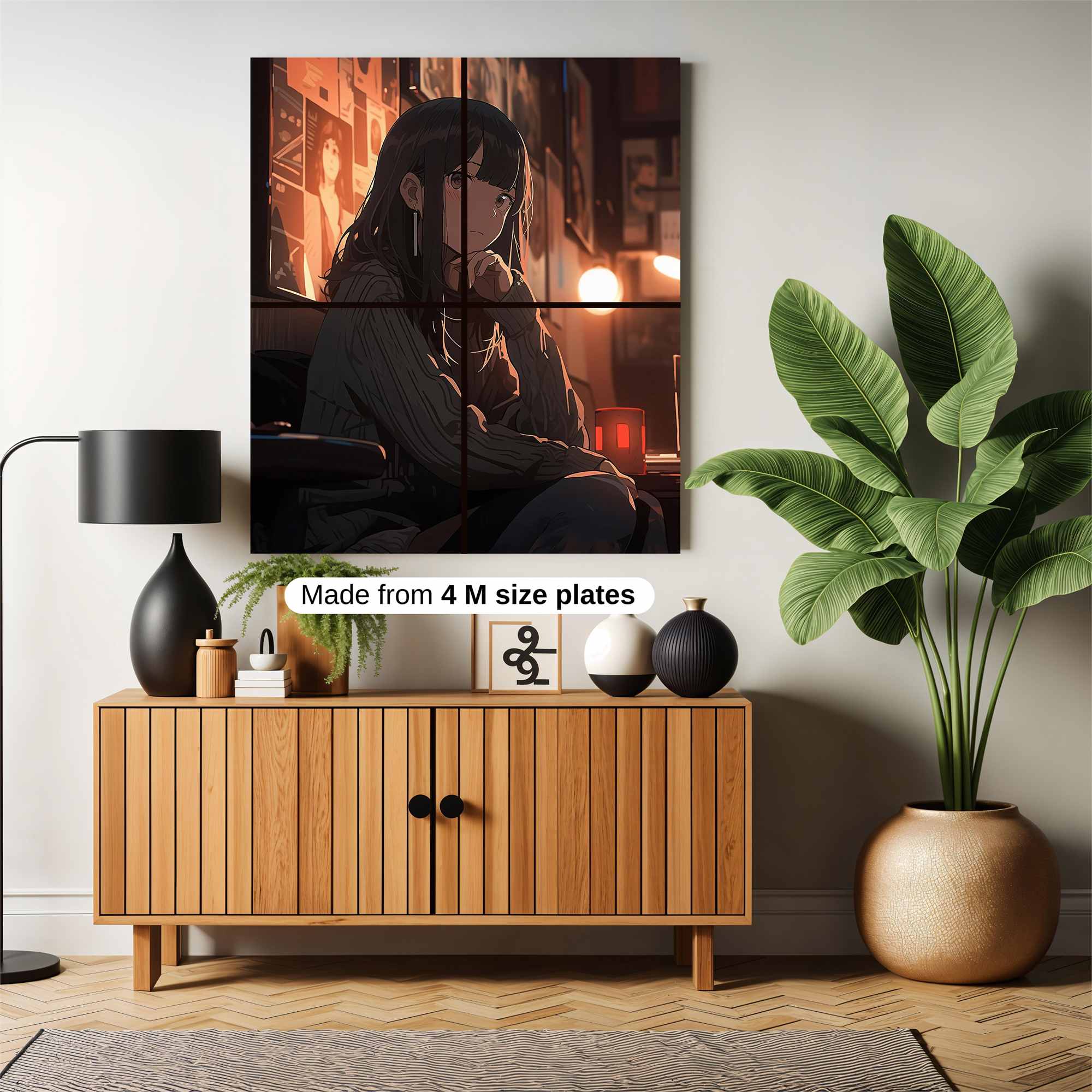 Mystery Contemplation Safe Wall Magnetic / M