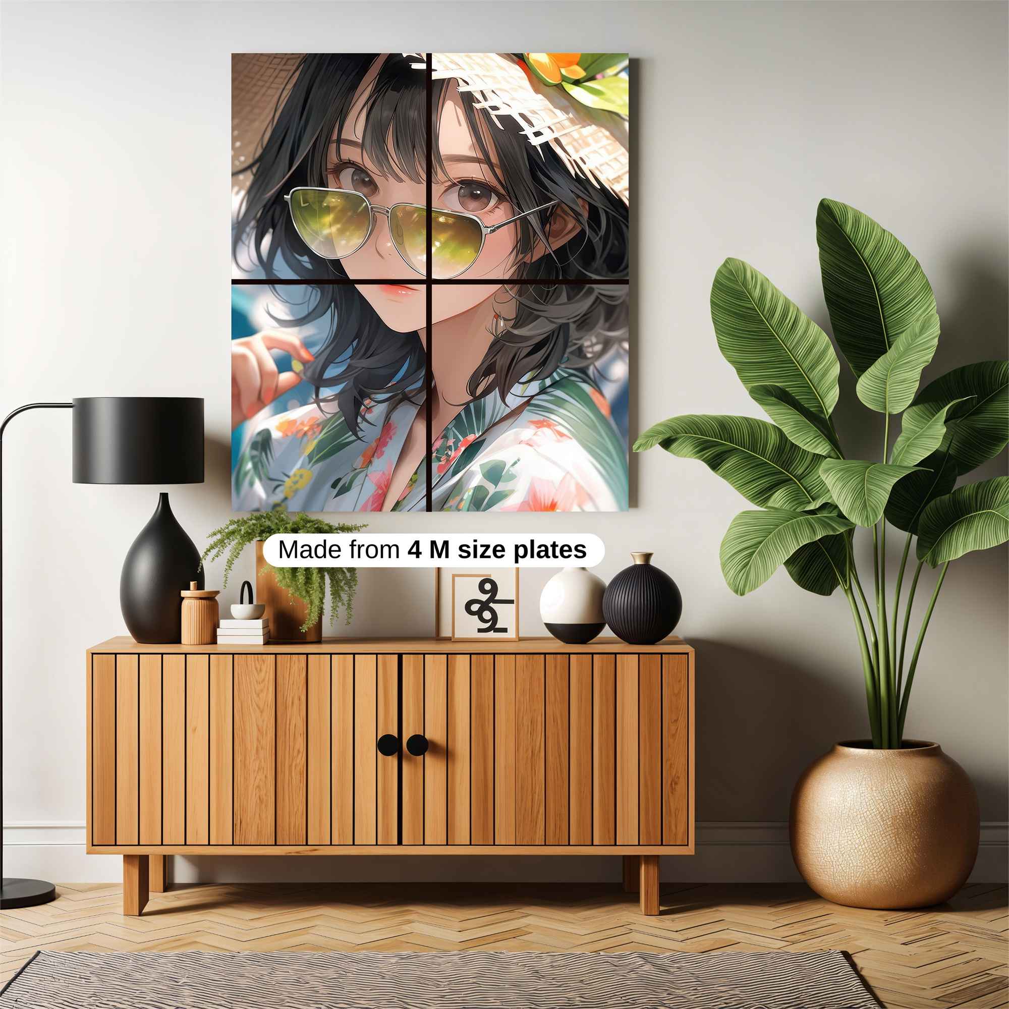 Sunny Serenity Safe Wall Magnetic / M