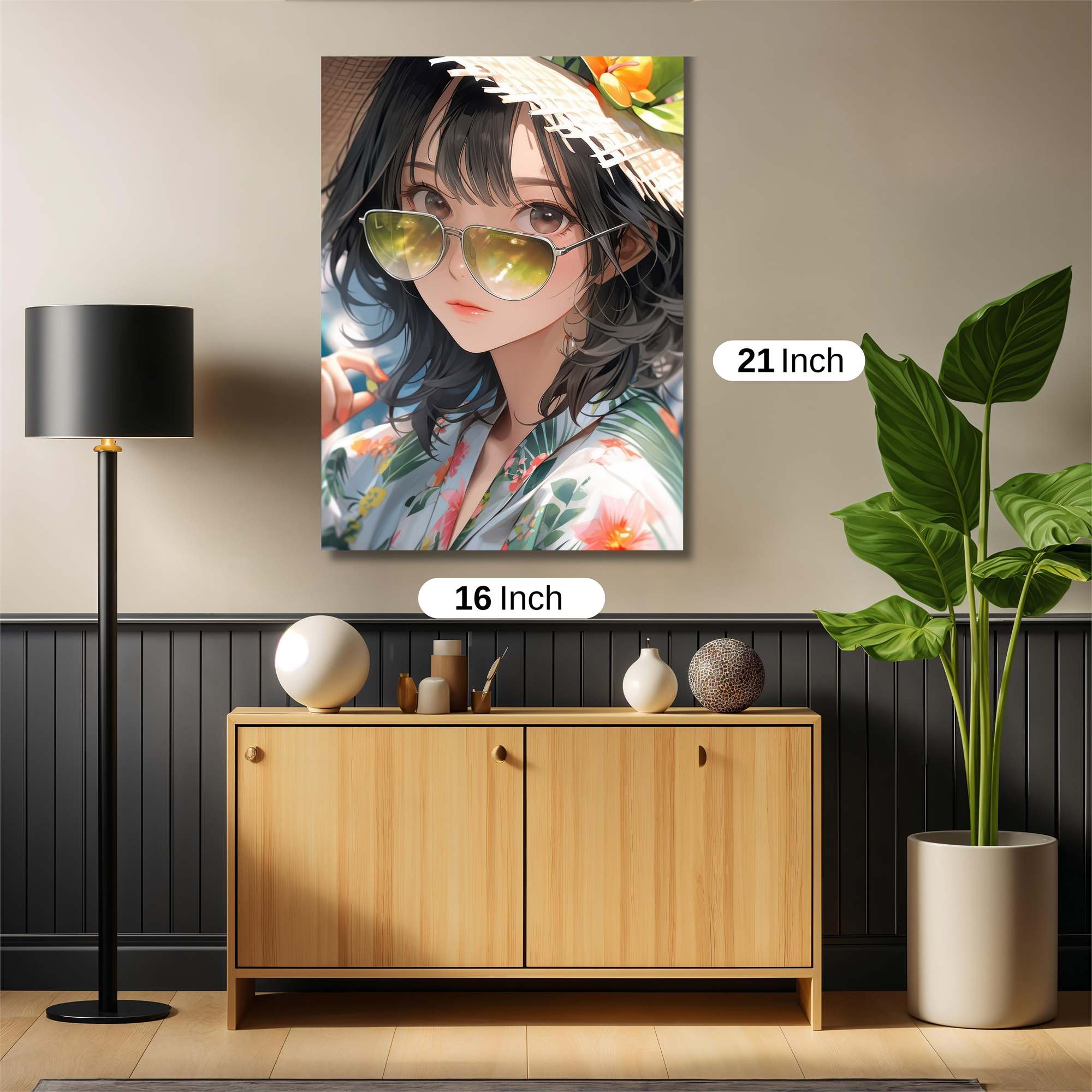 Sunny Serenity Safe Wall Magnetic / M