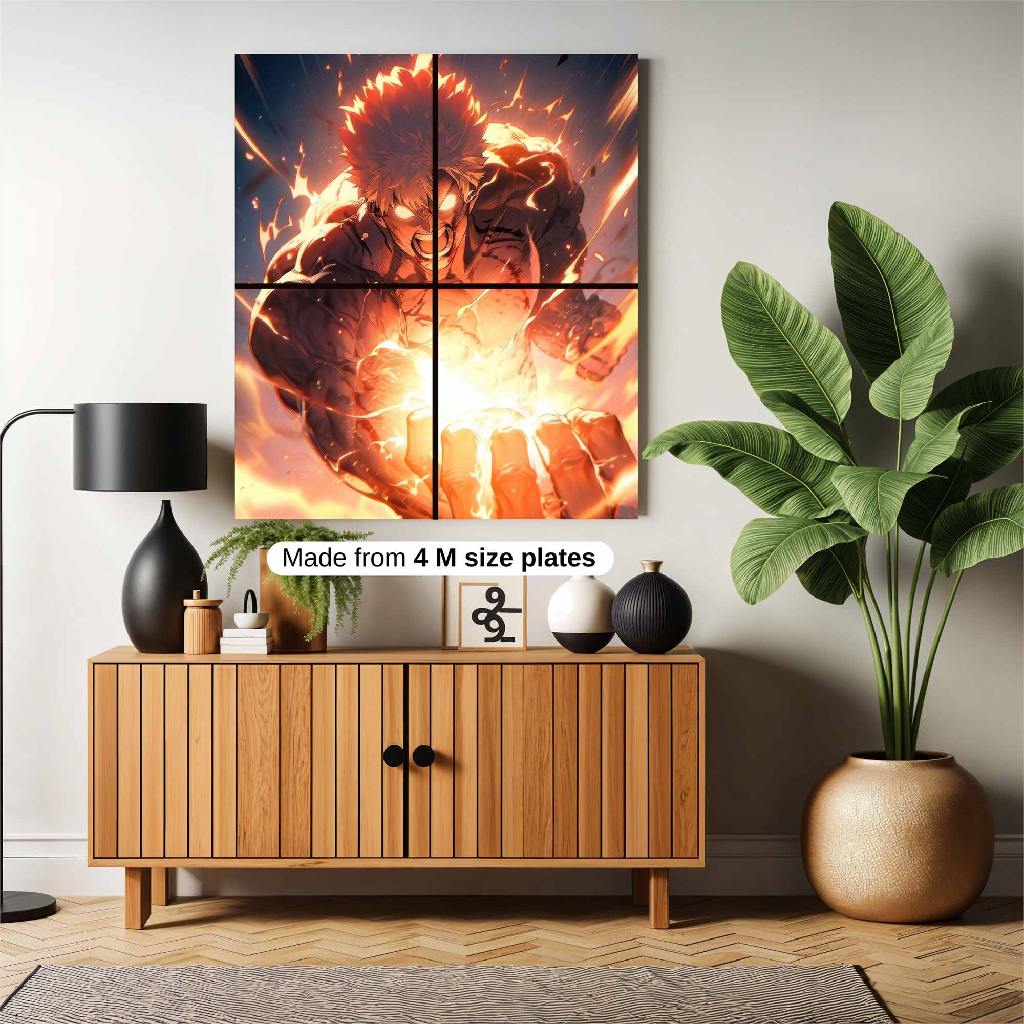 AllMight Blaze Safe Wall Magnetic / M