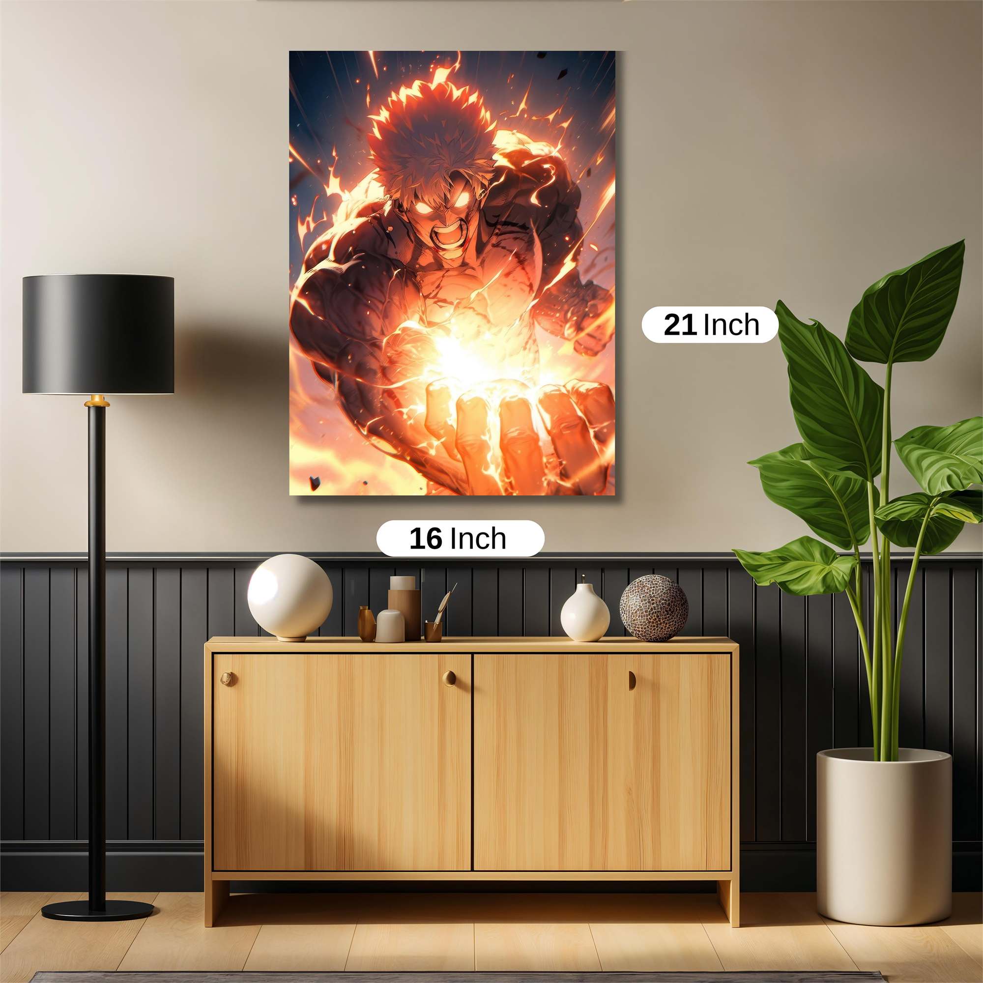 AllMight Blaze Safe Wall Magnetic / M