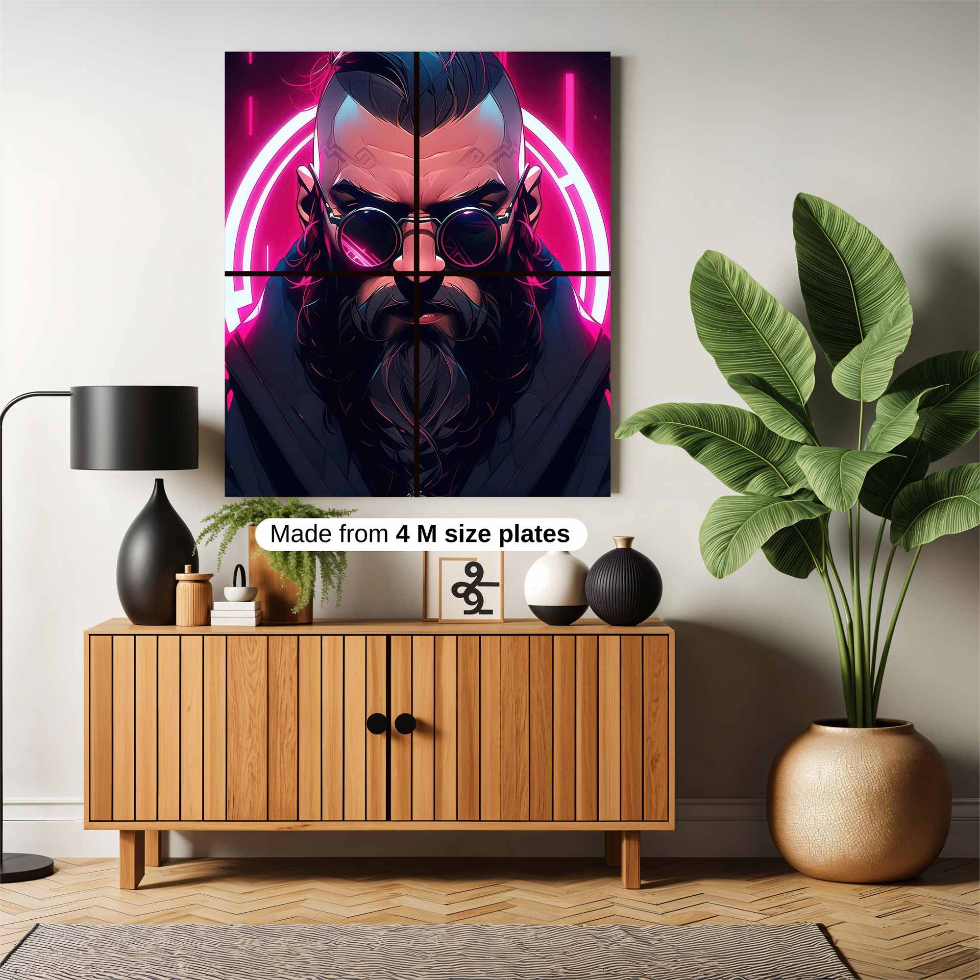 Neon Mystic Safe Wall Magnetic / M