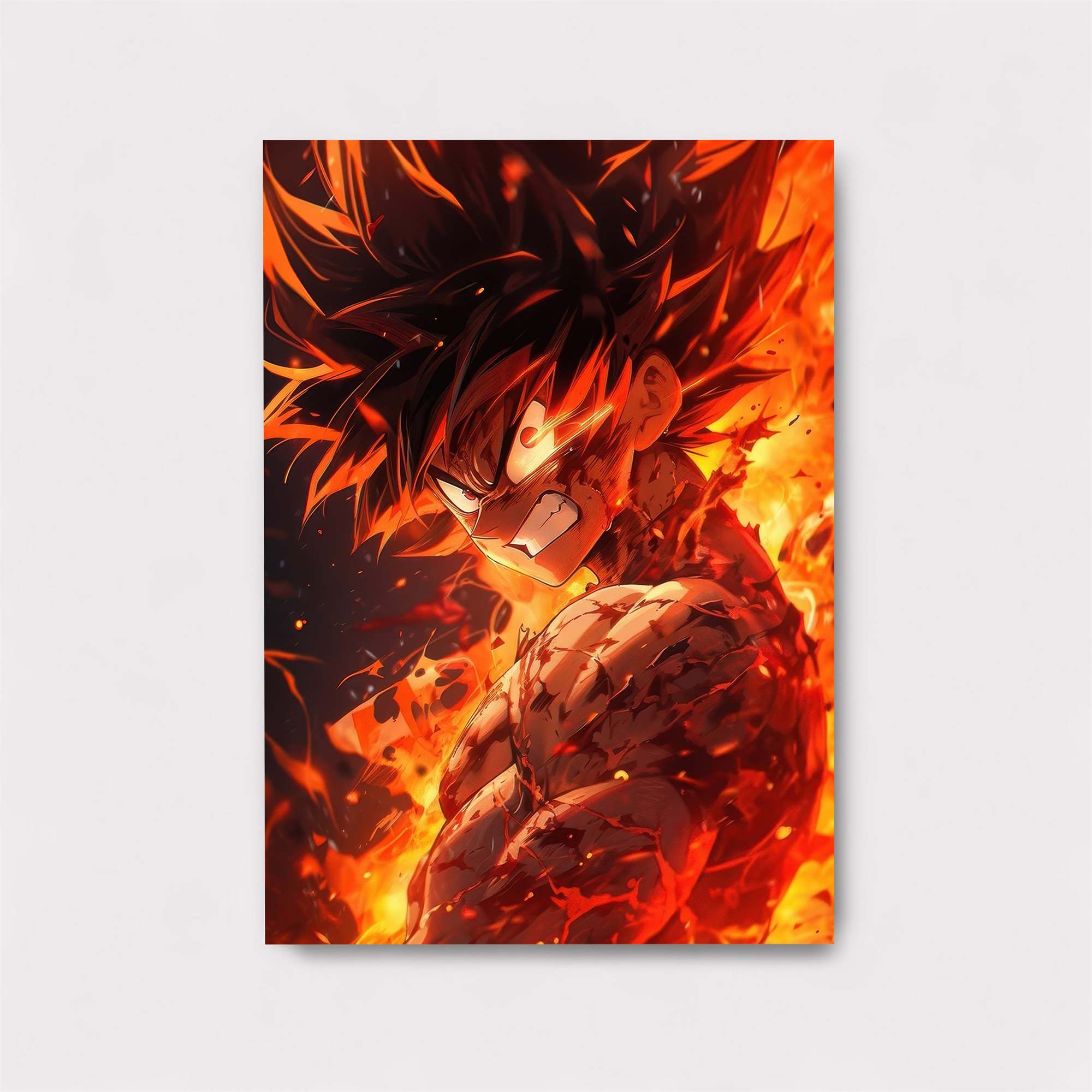 Goku Inferno Safe Wall Magnetic / M