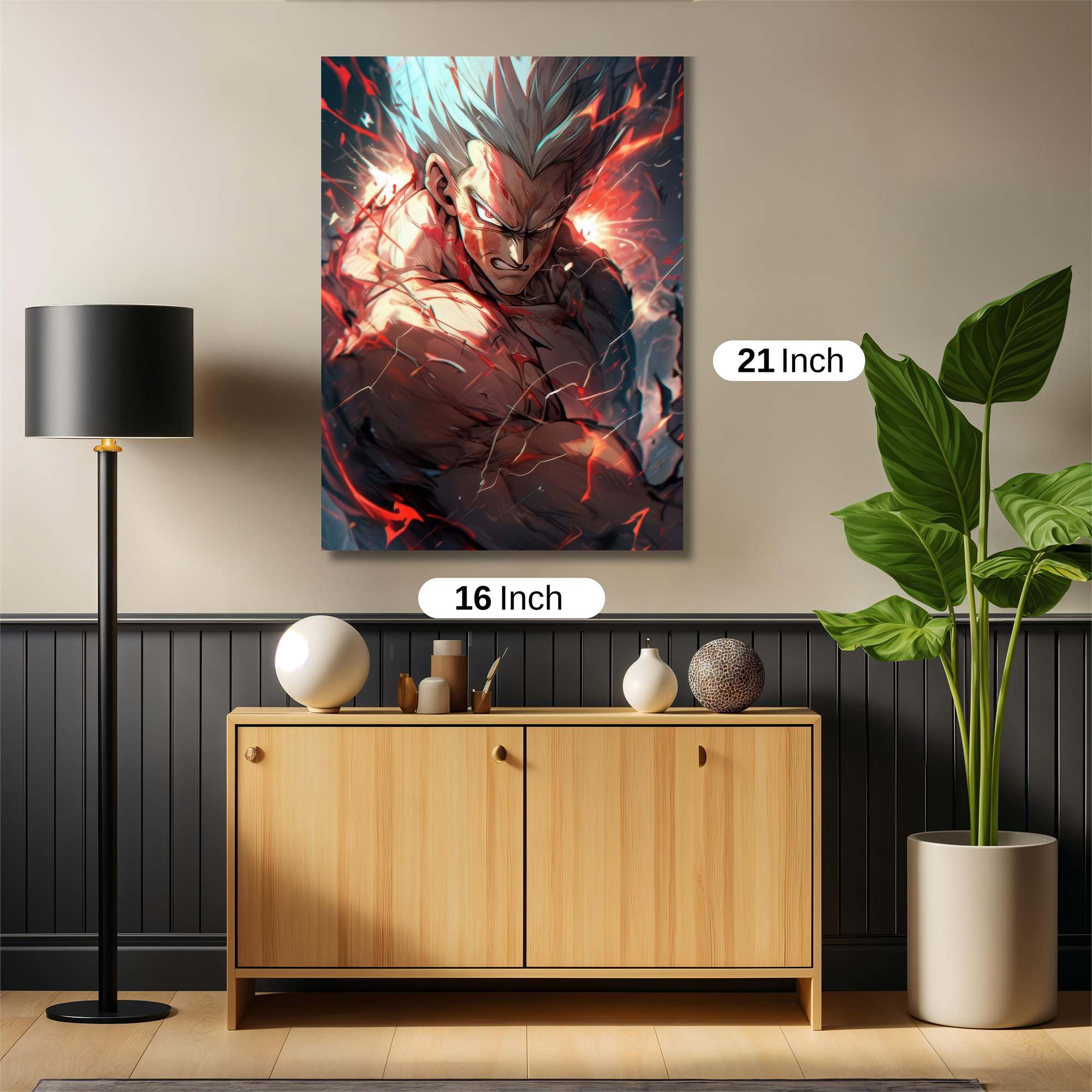 Goku Inferno Safe Wall Magnetic / M