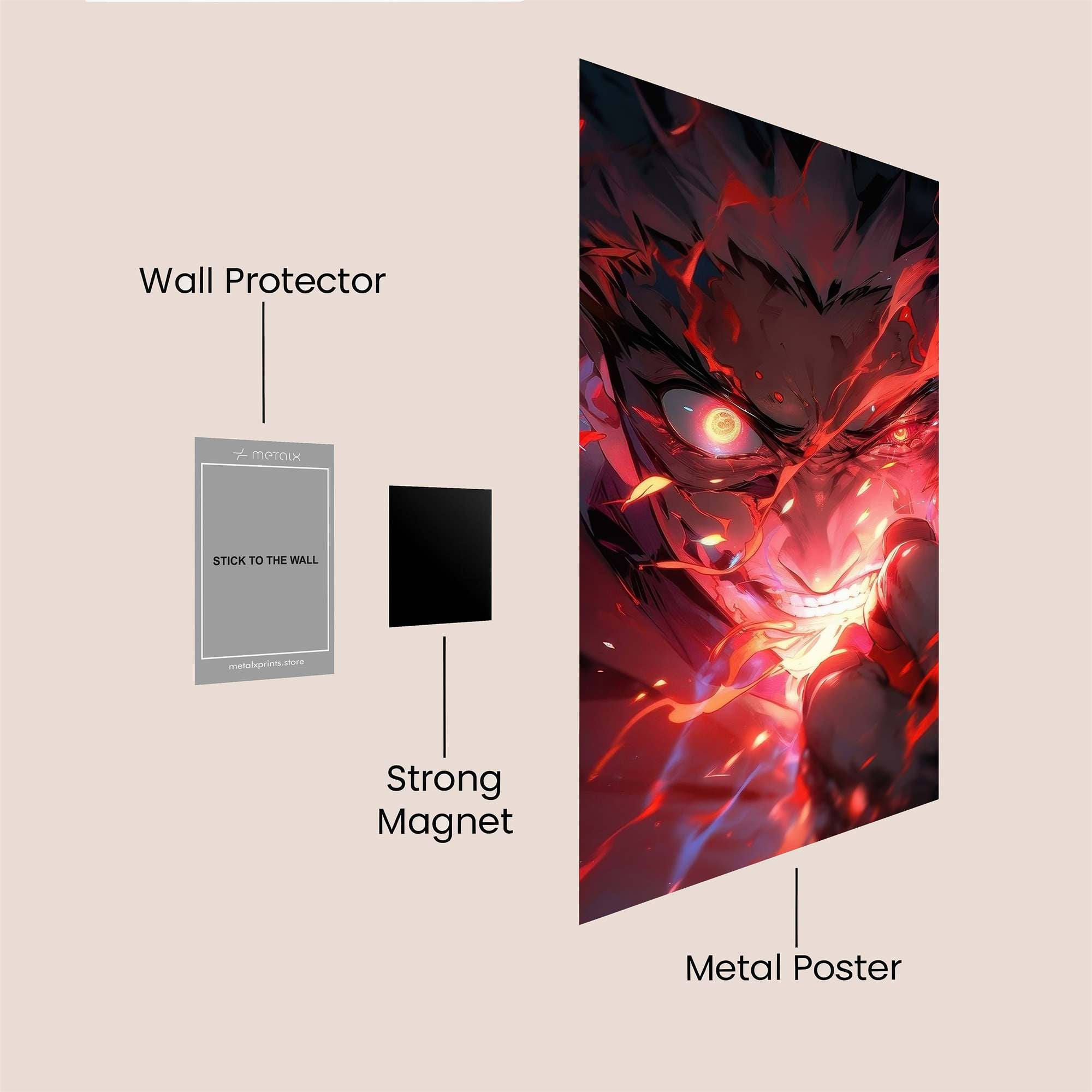 Madara Menace Safe Wall Magnetic / M