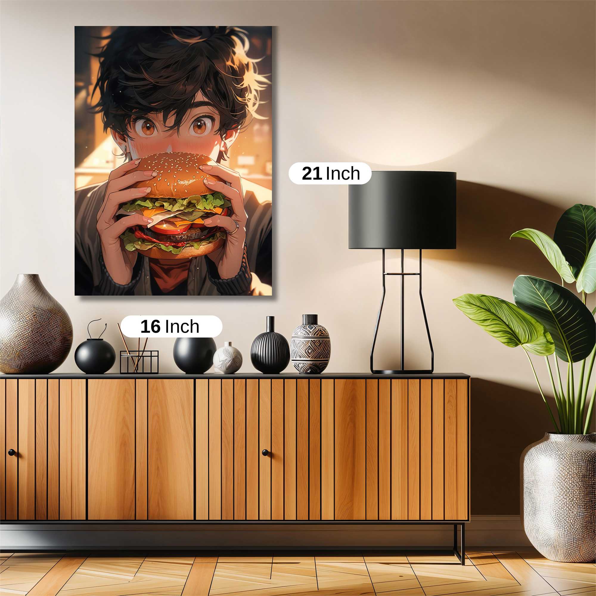 Burger Bliss Safe Wall Magnetic / M