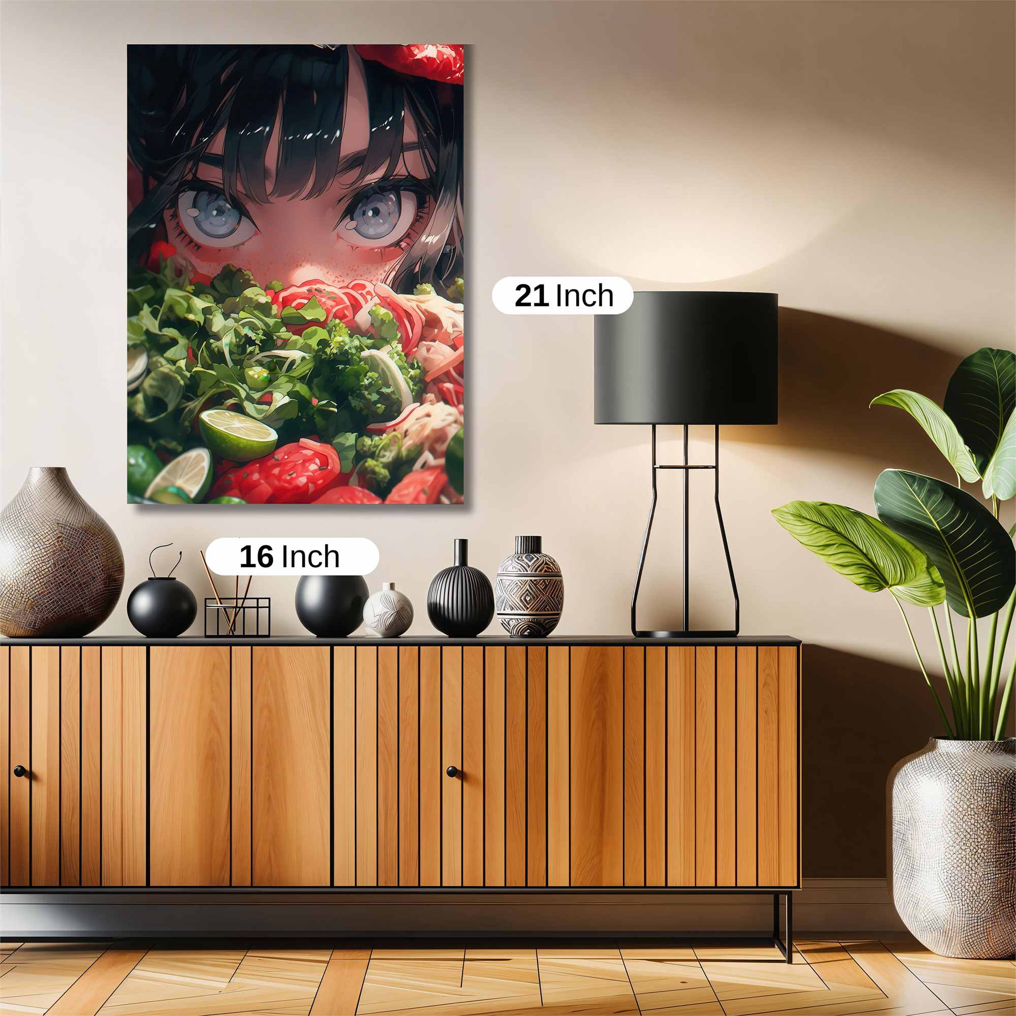 Salad Serenity Safe Wall Magnetic / M