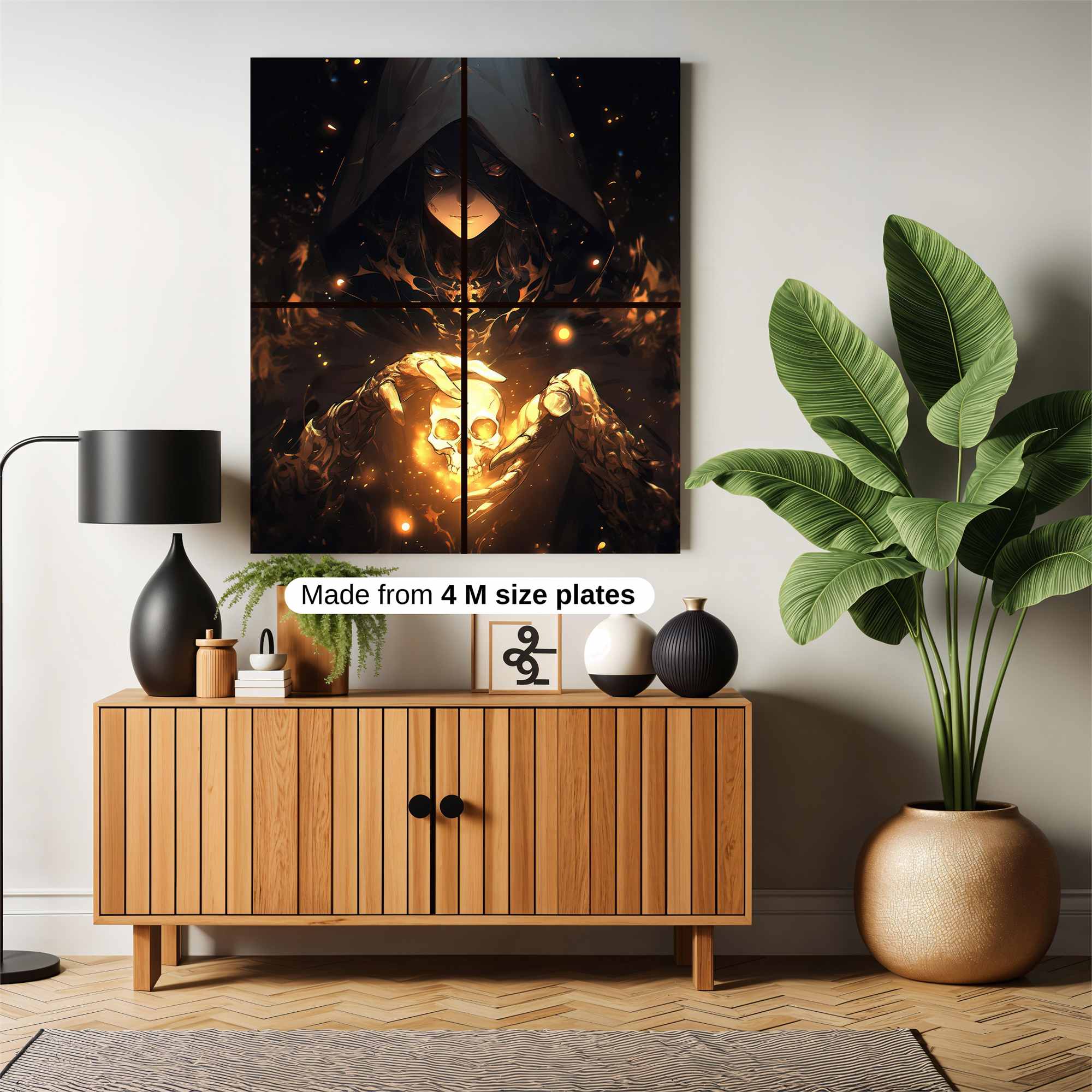 Necromancer Gloom Safe Wall Magnetic / M