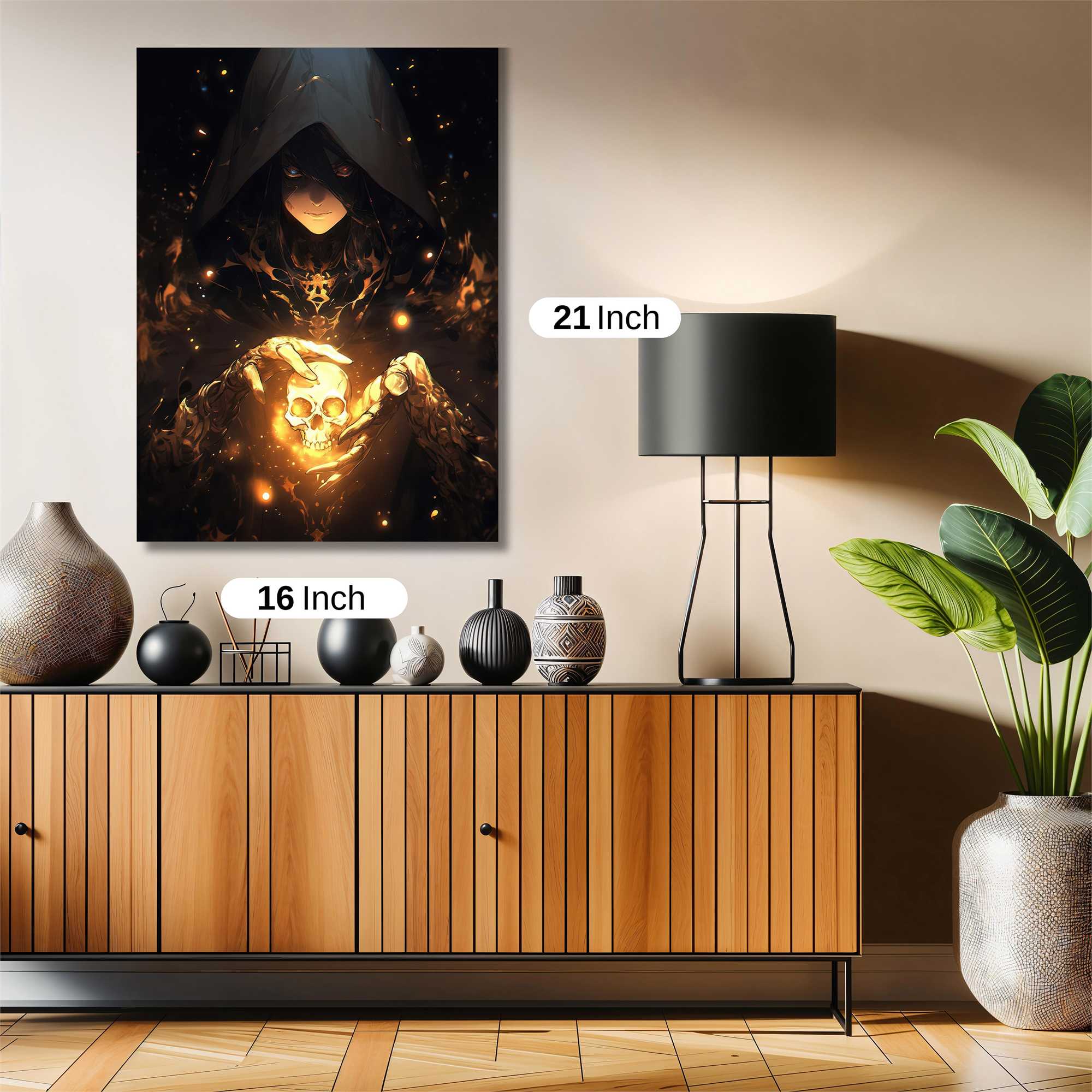 Necromancer Gloom Safe Wall Magnetic / M