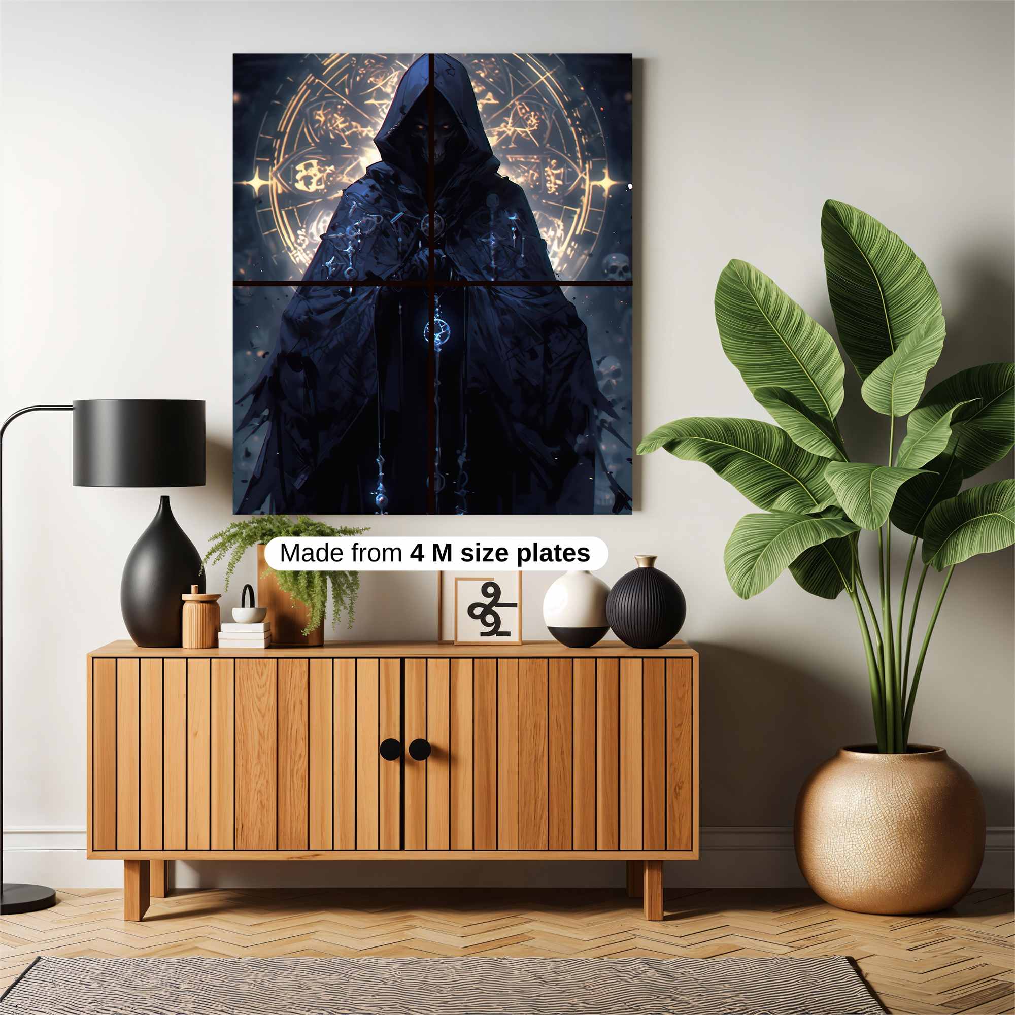 Necromancer Enigmatic Safe Wall Magnetic / M