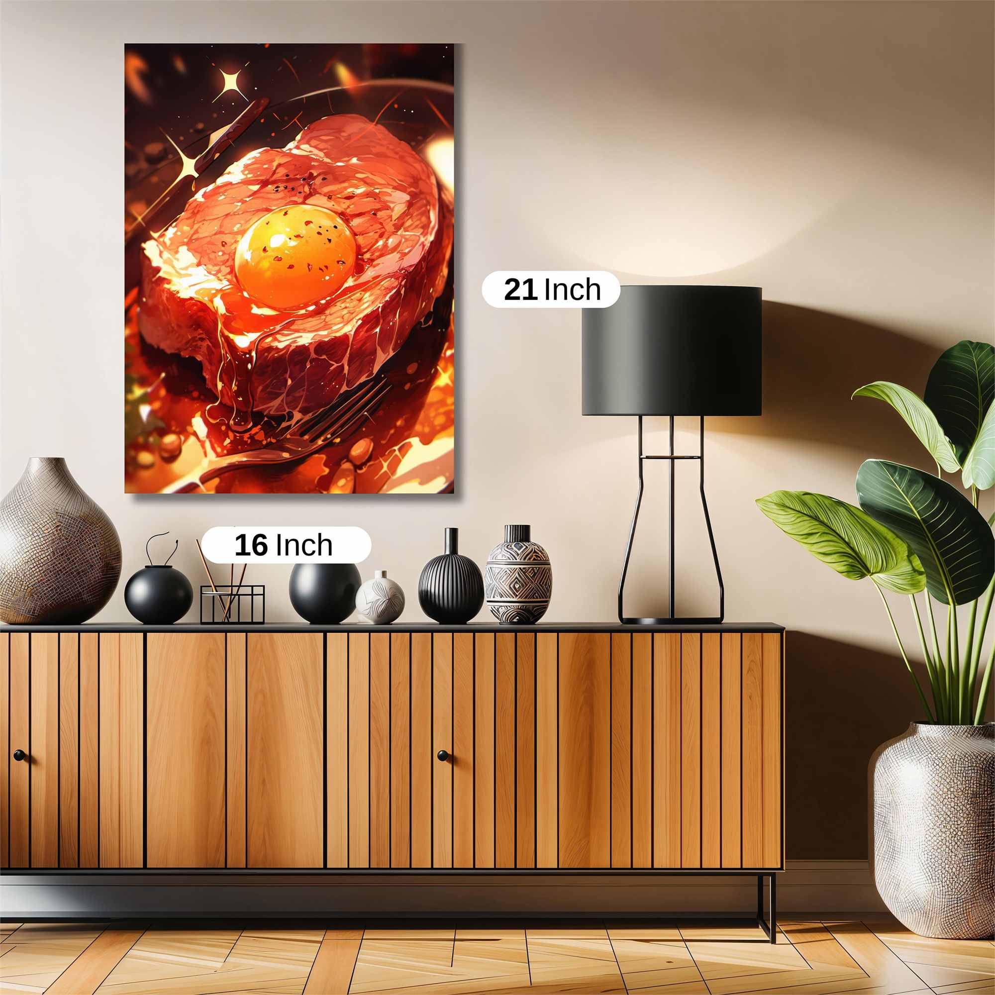 Steak Delight Safe Wall Magnetic / M