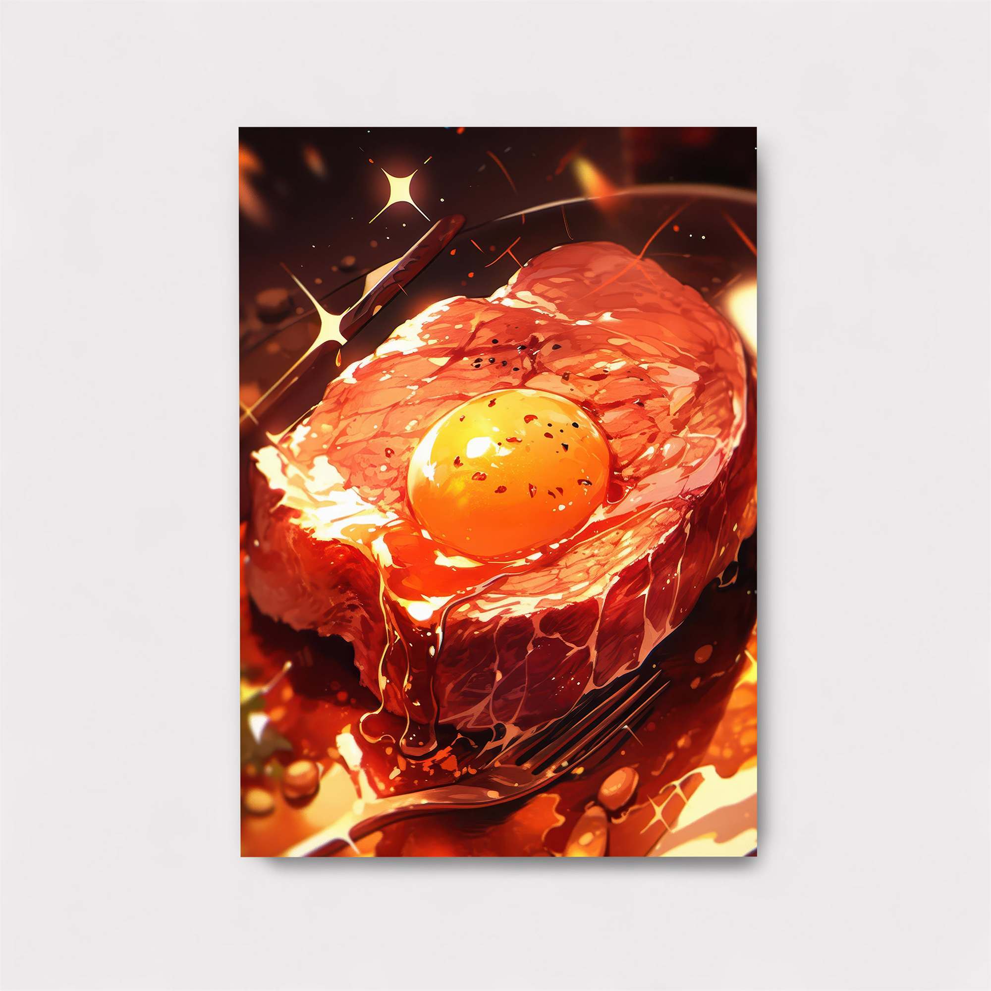 Steak Delight Safe Wall Magnetic / M