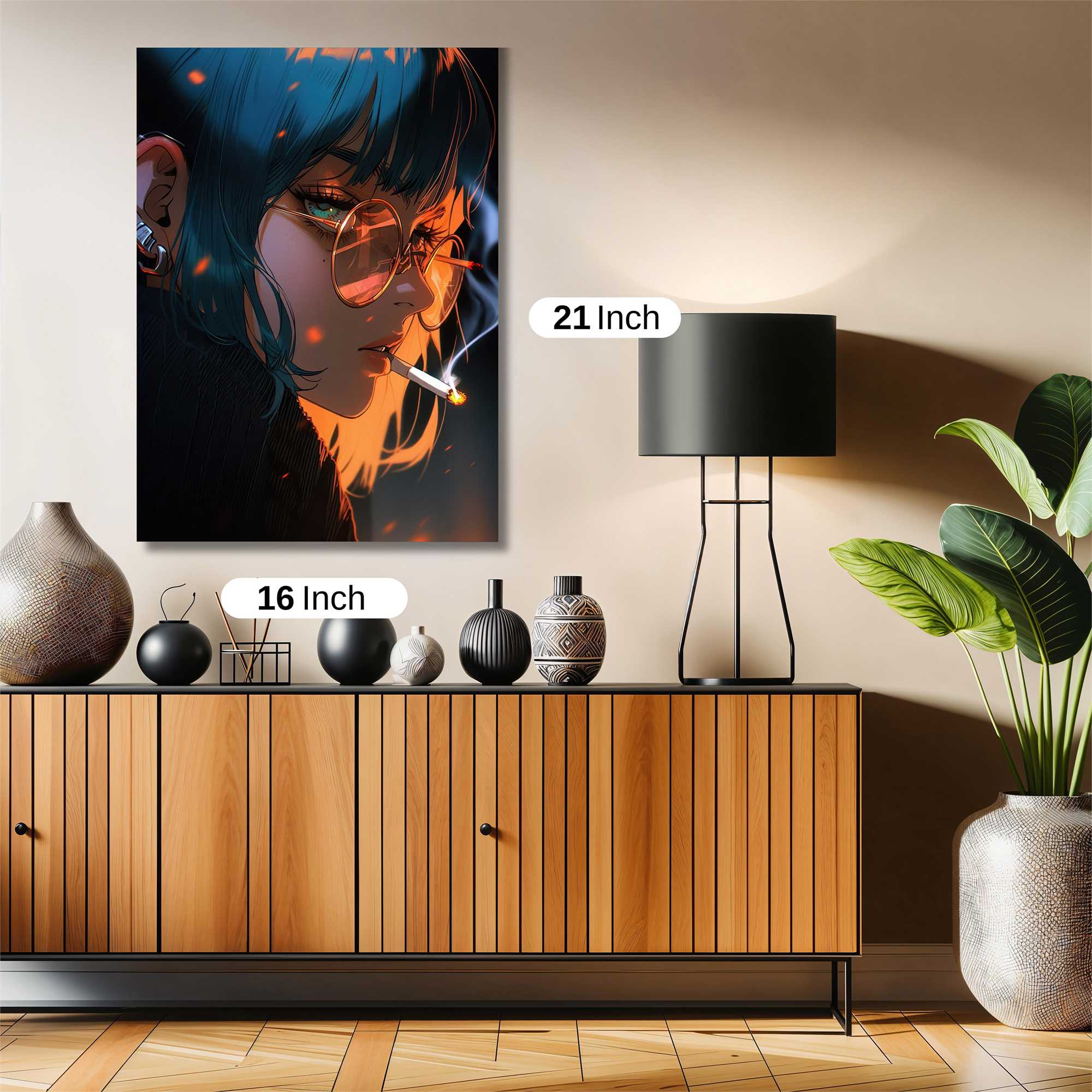 Smoky Aura Safe Wall Magnetic / M