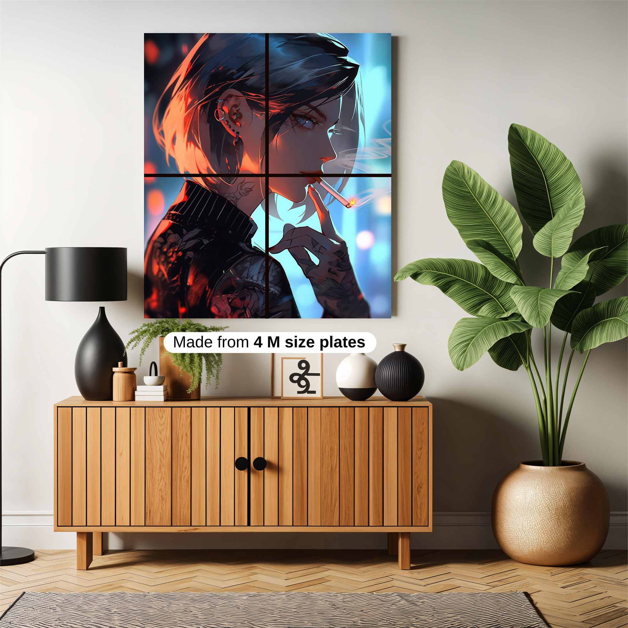 Neon Rebel Safe Wall Magnetic / M