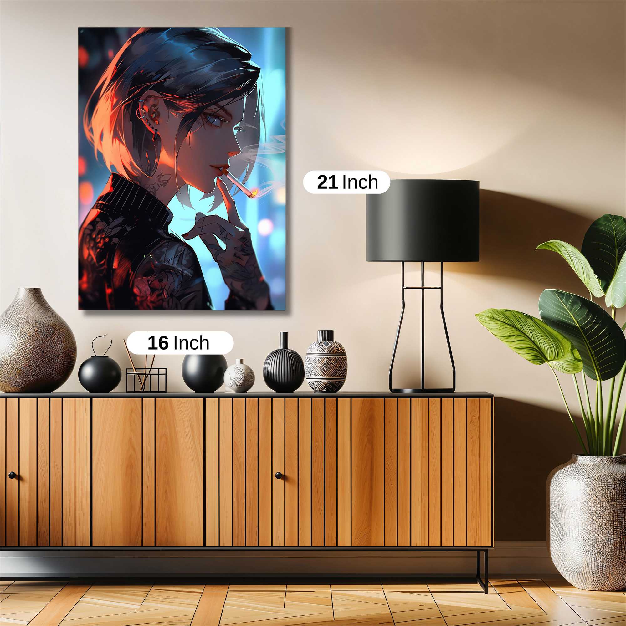 Neon Rebel Safe Wall Magnetic / M