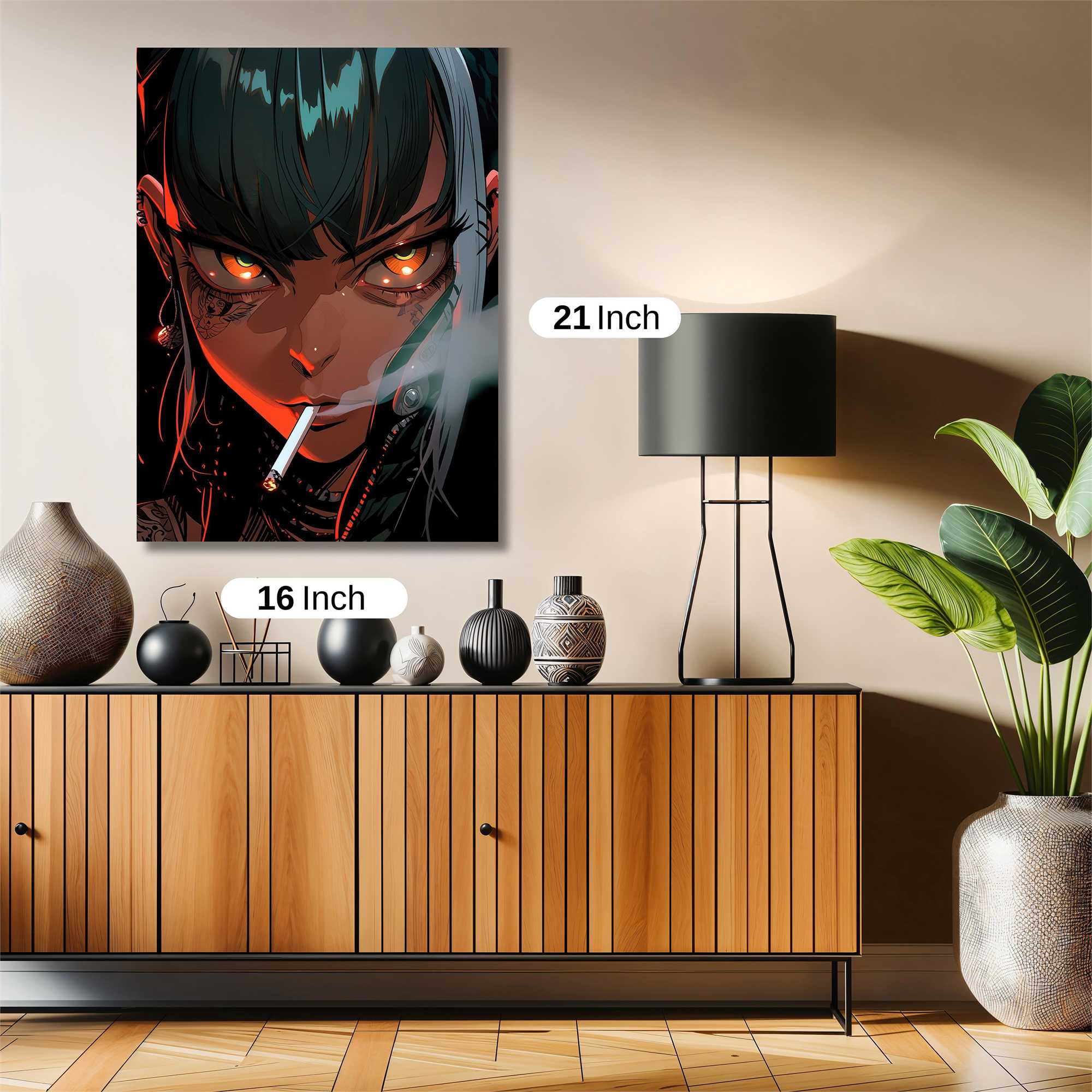 Cyberpunk Defiance Safe Wall Magnetic / M