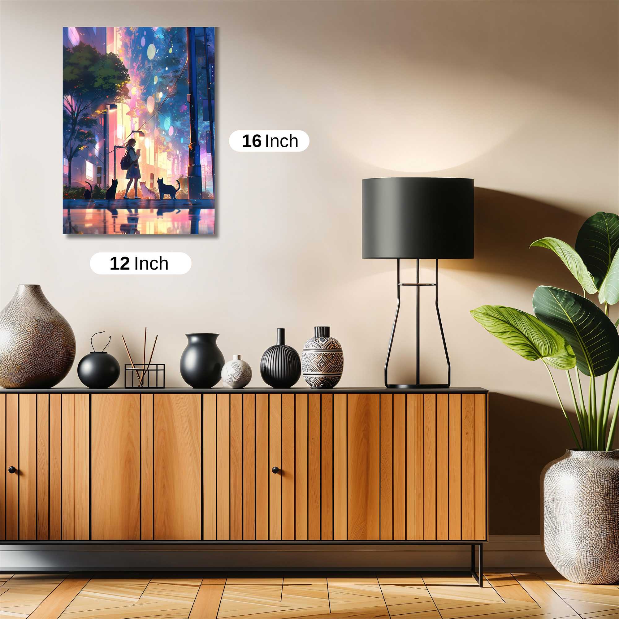 Night Whimsy Safe Wall Magnetic / M