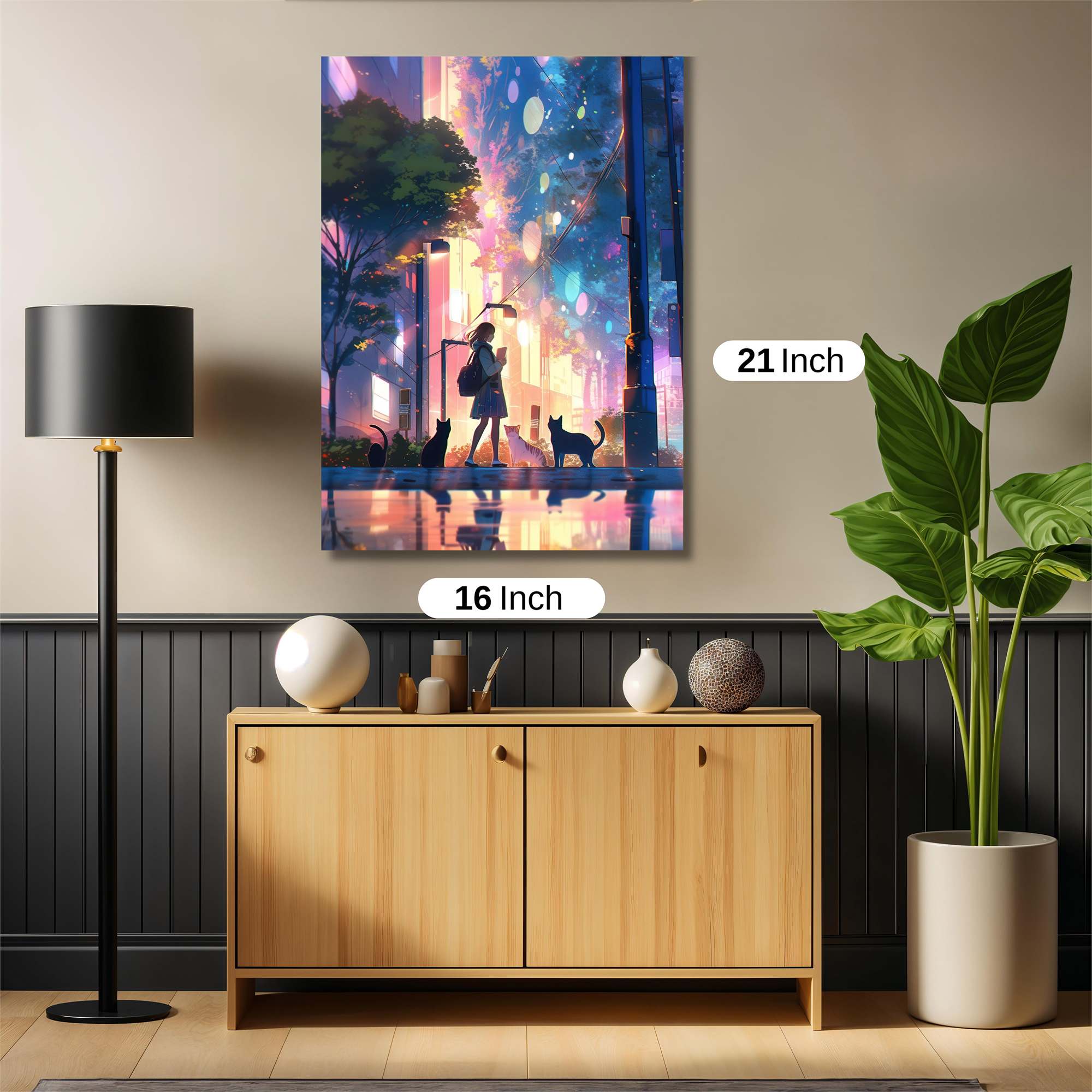 Night Whimsy Safe Wall Magnetic / M