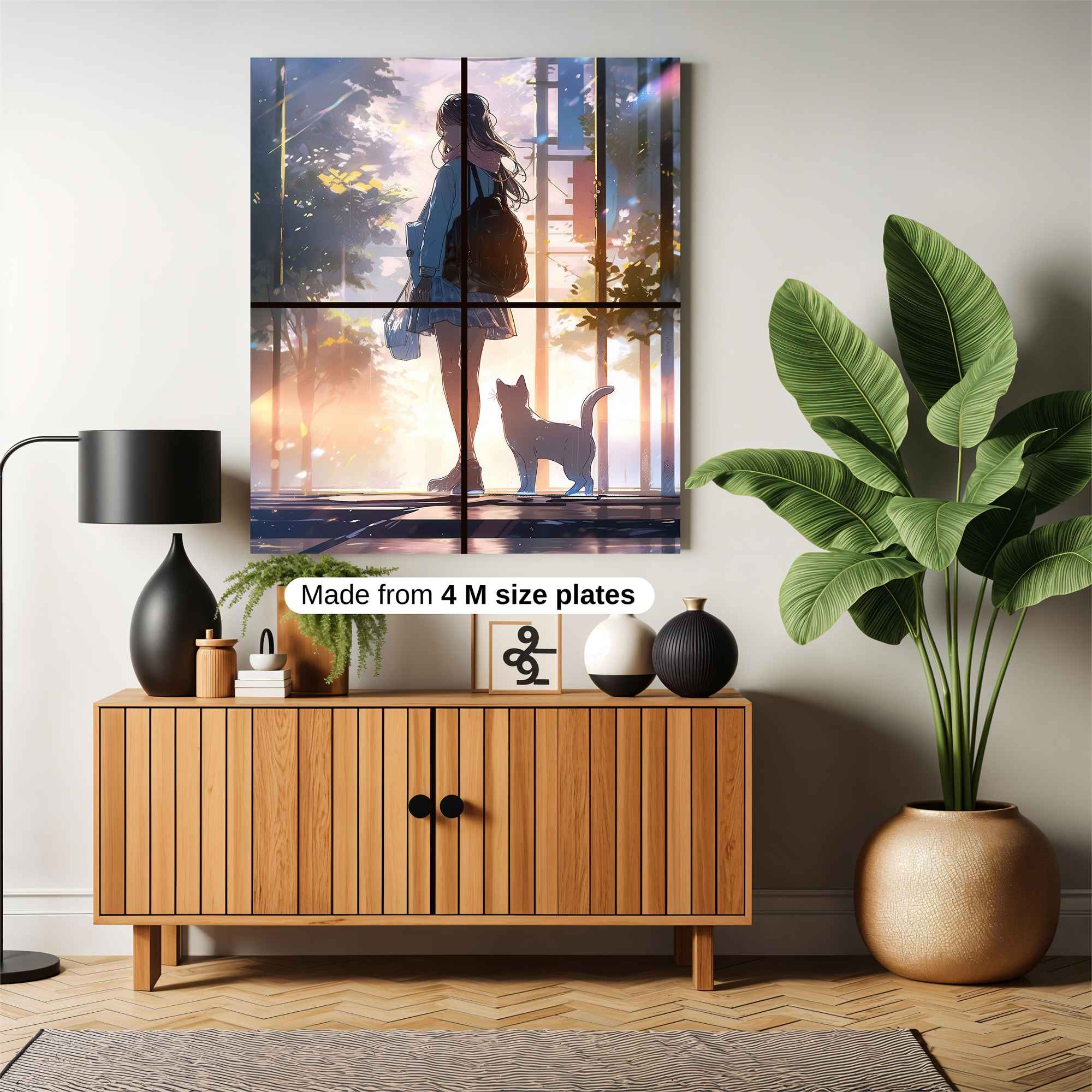 Sunset Solitude Safe Wall Magnetic / M