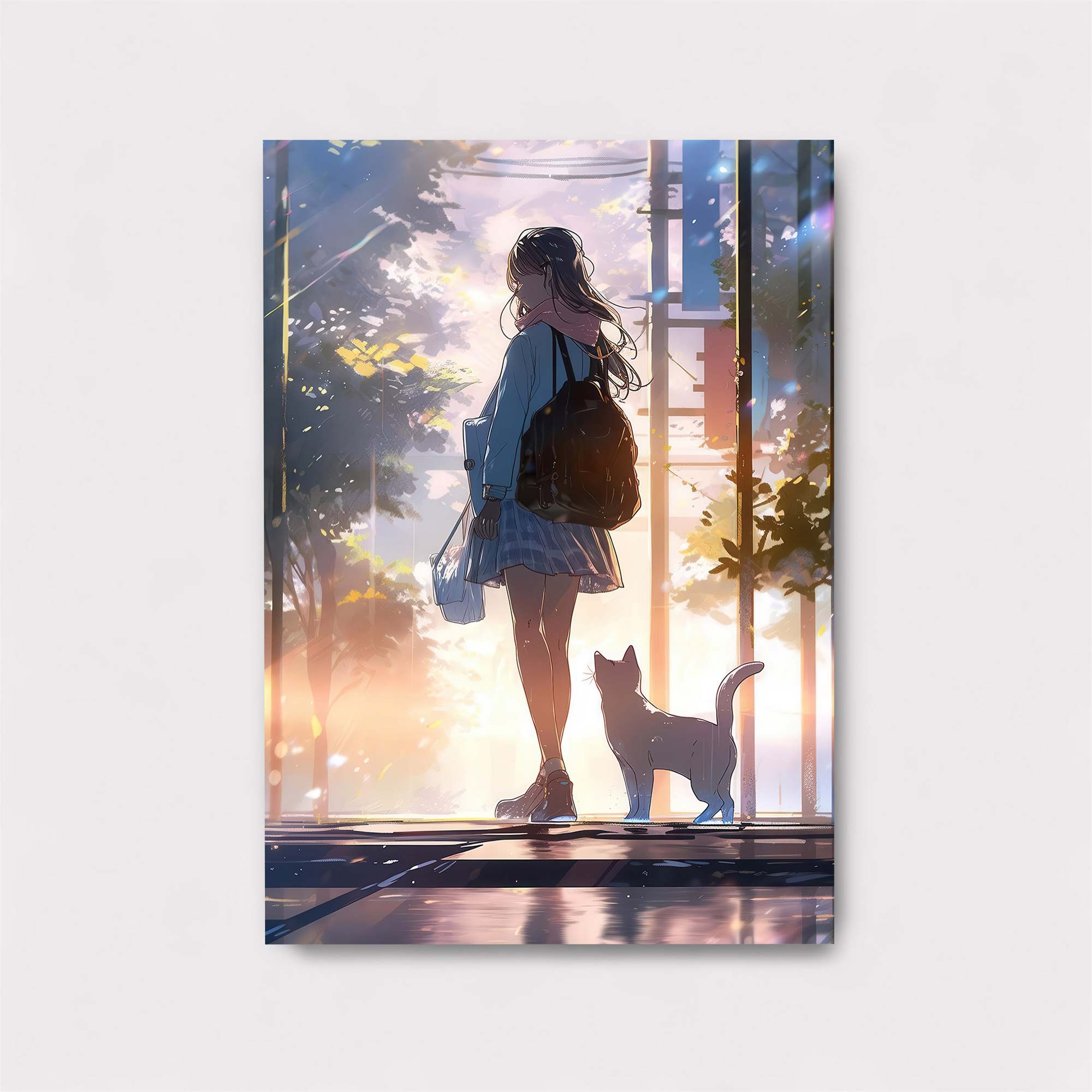 Sunset Solitude Safe Wall Magnetic / M